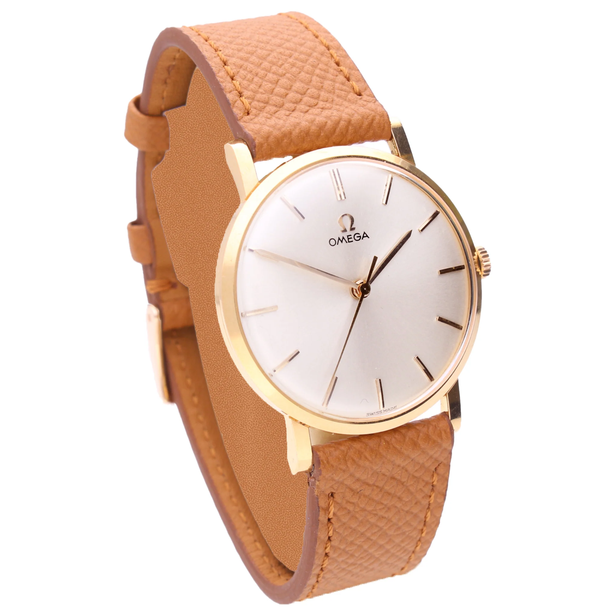 18ct rose gold OMEGA dress wristwatch. Made 1963 - Image 3