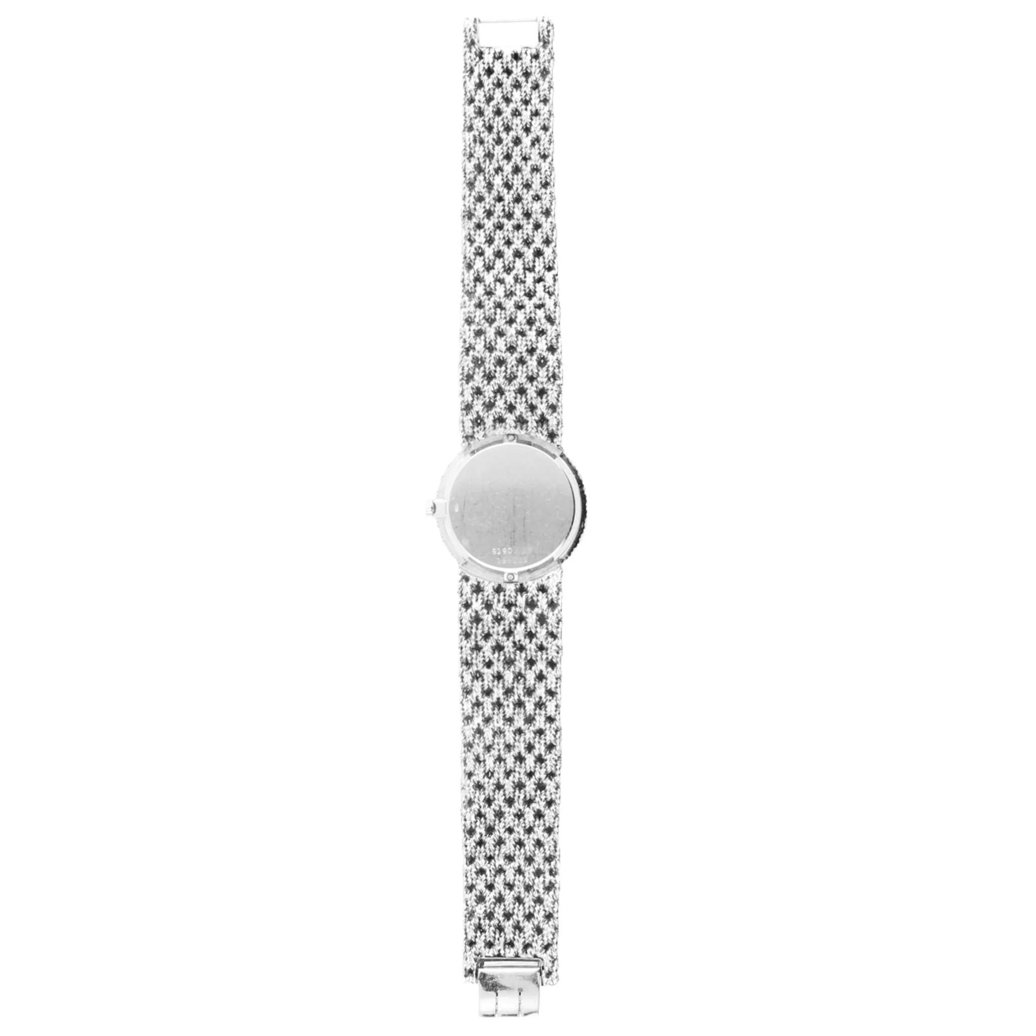 18ct white gold Piaget ref. 9190 bracelet watch. Made 1970's - Image 4