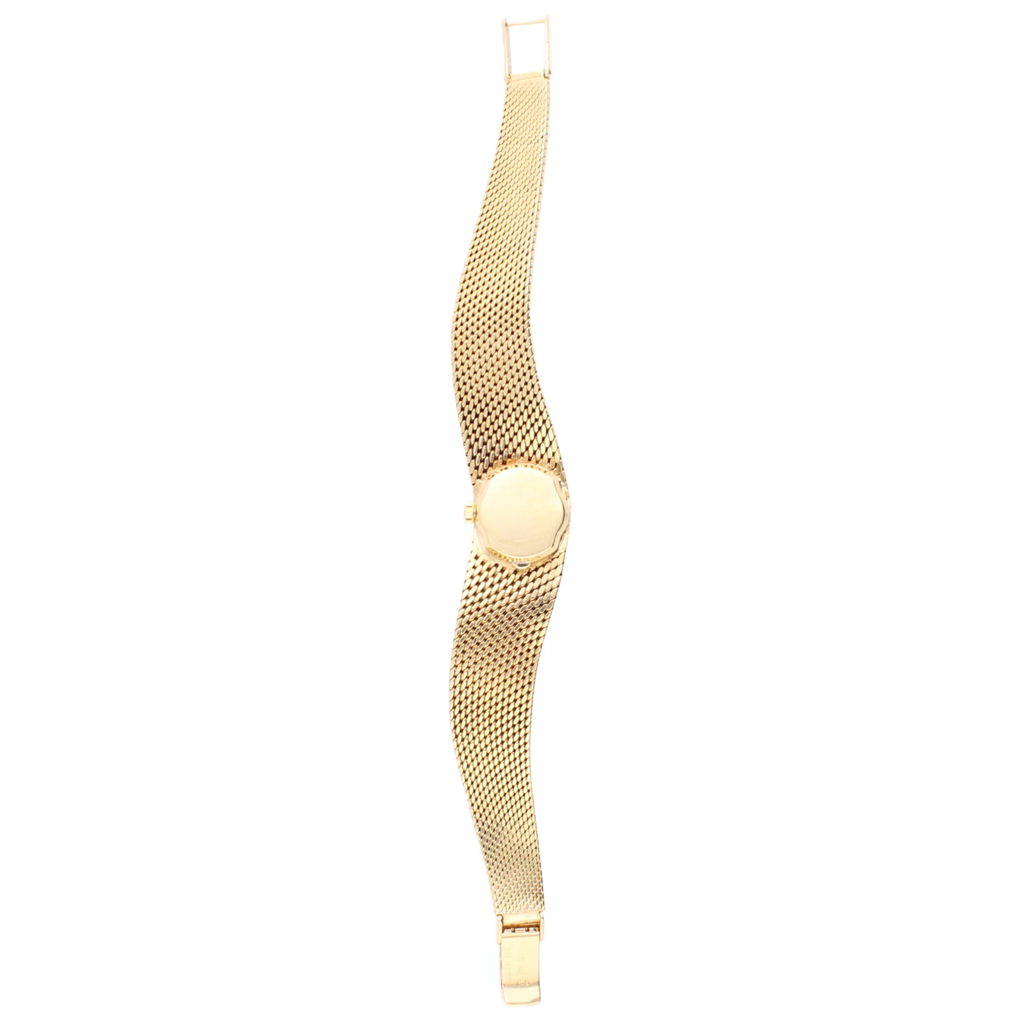 18ct yellow gold OMEGA bracelet watch with Mother of Pearl dial. Made 1970 - Image 4