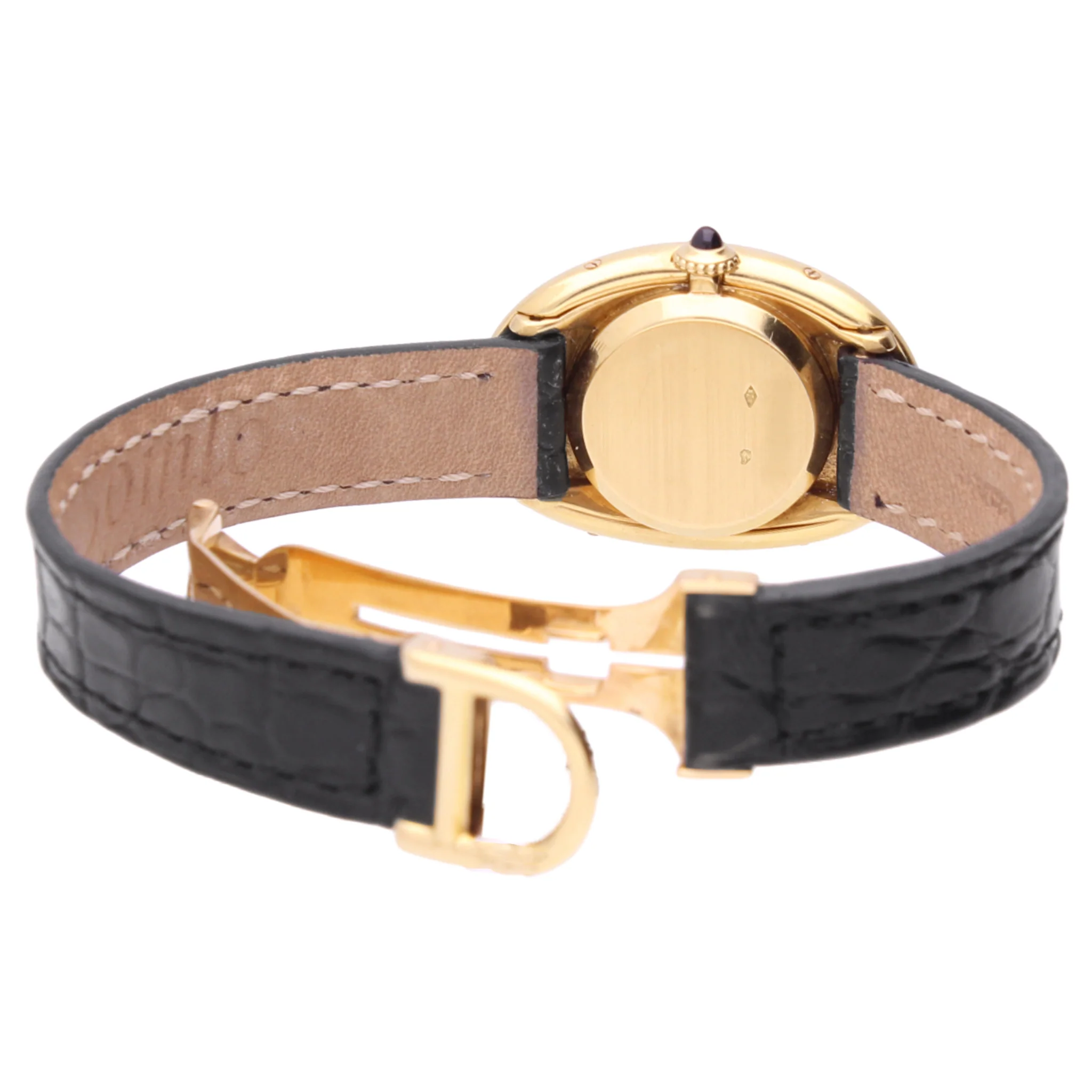 18ct yellow gold Cartier Baignoire wristwatch. Made 1960 - Image 2