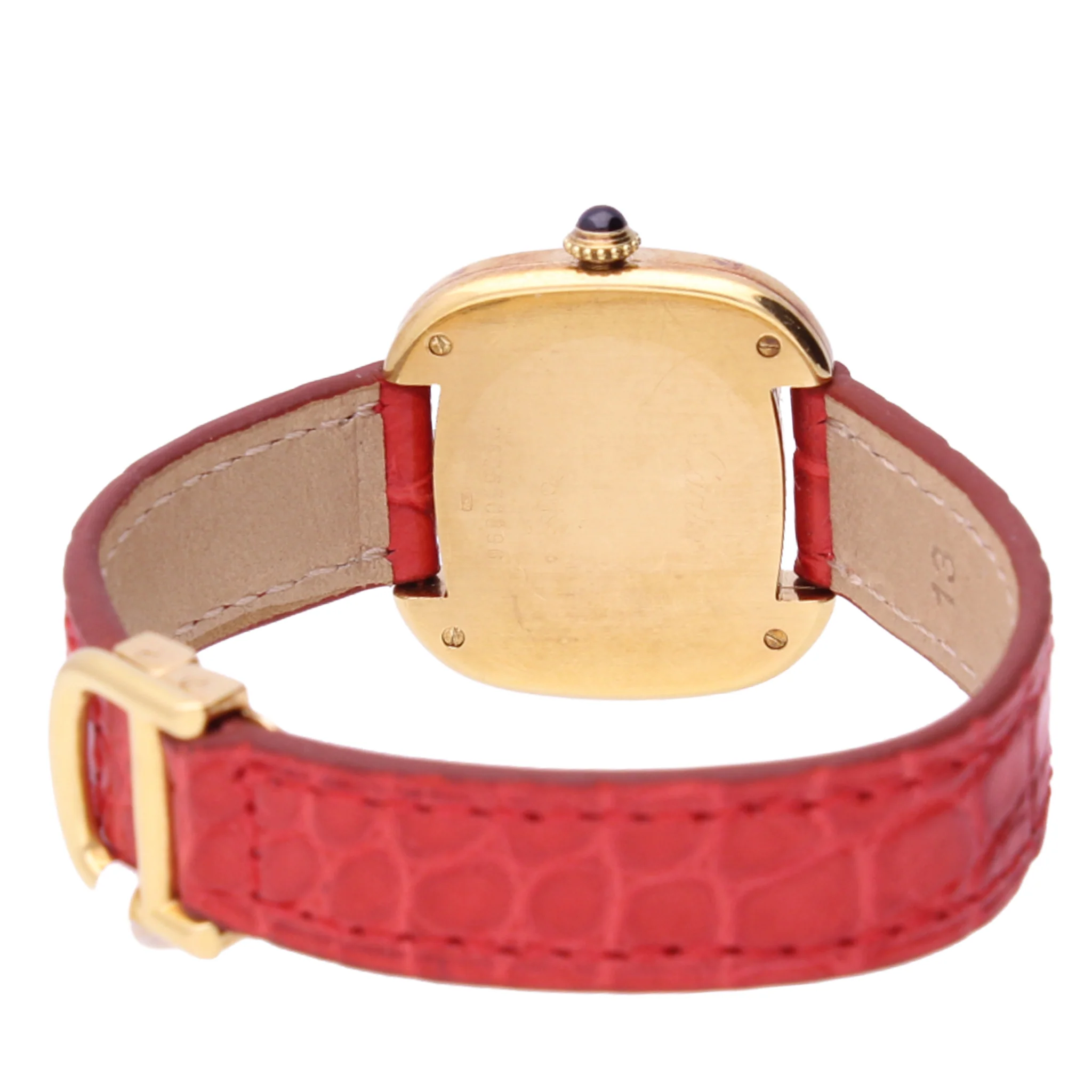 18ct yellow gold Cartier Square wristwatch. Made 1970 - Image 2