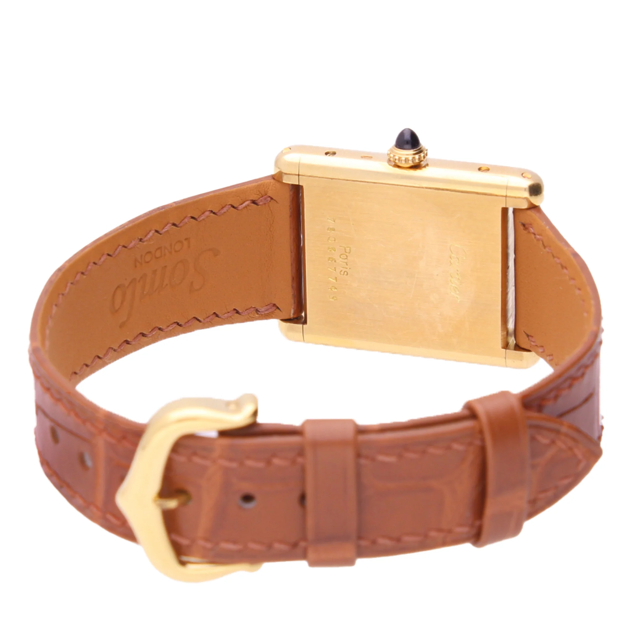 18ct yellow gold Cartier Tank LC wristwatch. Made 1970 - Image 2
