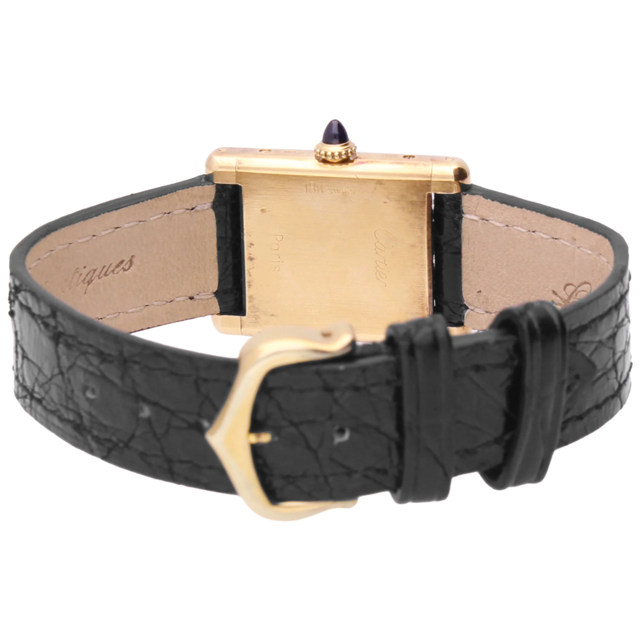 18ct yellow gold Cartier Tank LC wristwatch. Made 1970 - Image 2