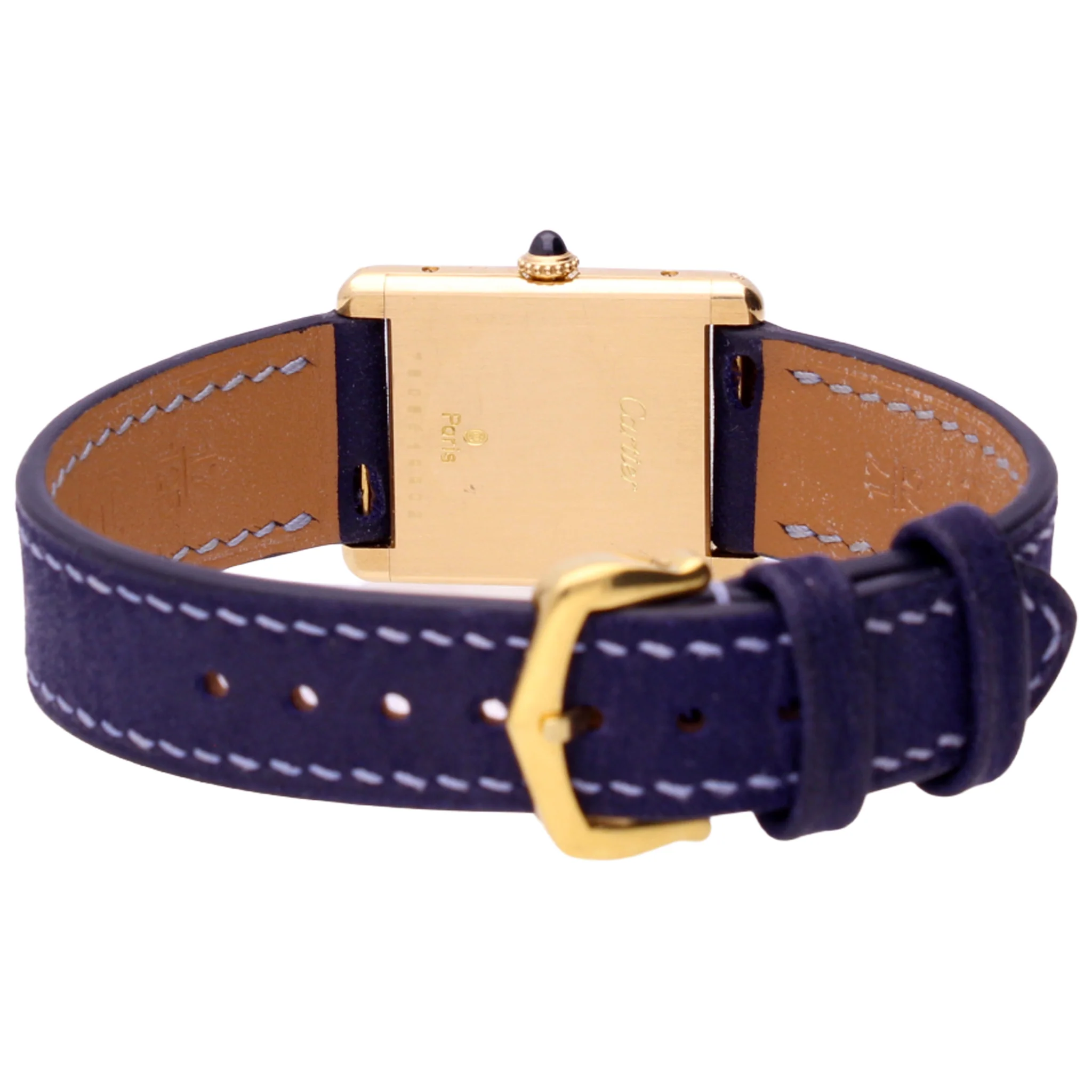 18ct yellow gold Cartier Tank LC wristwatch. Made 1970 - Image 2