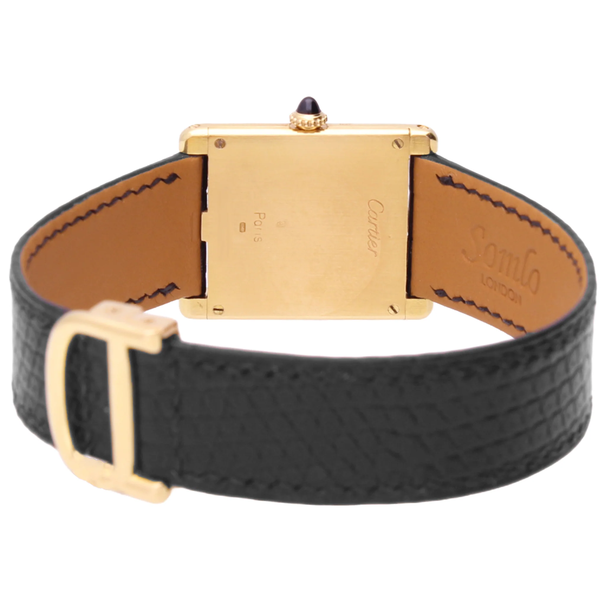 18ct yellow gold Cartier Tank LC wristwatch. Made 1981 - Image 2