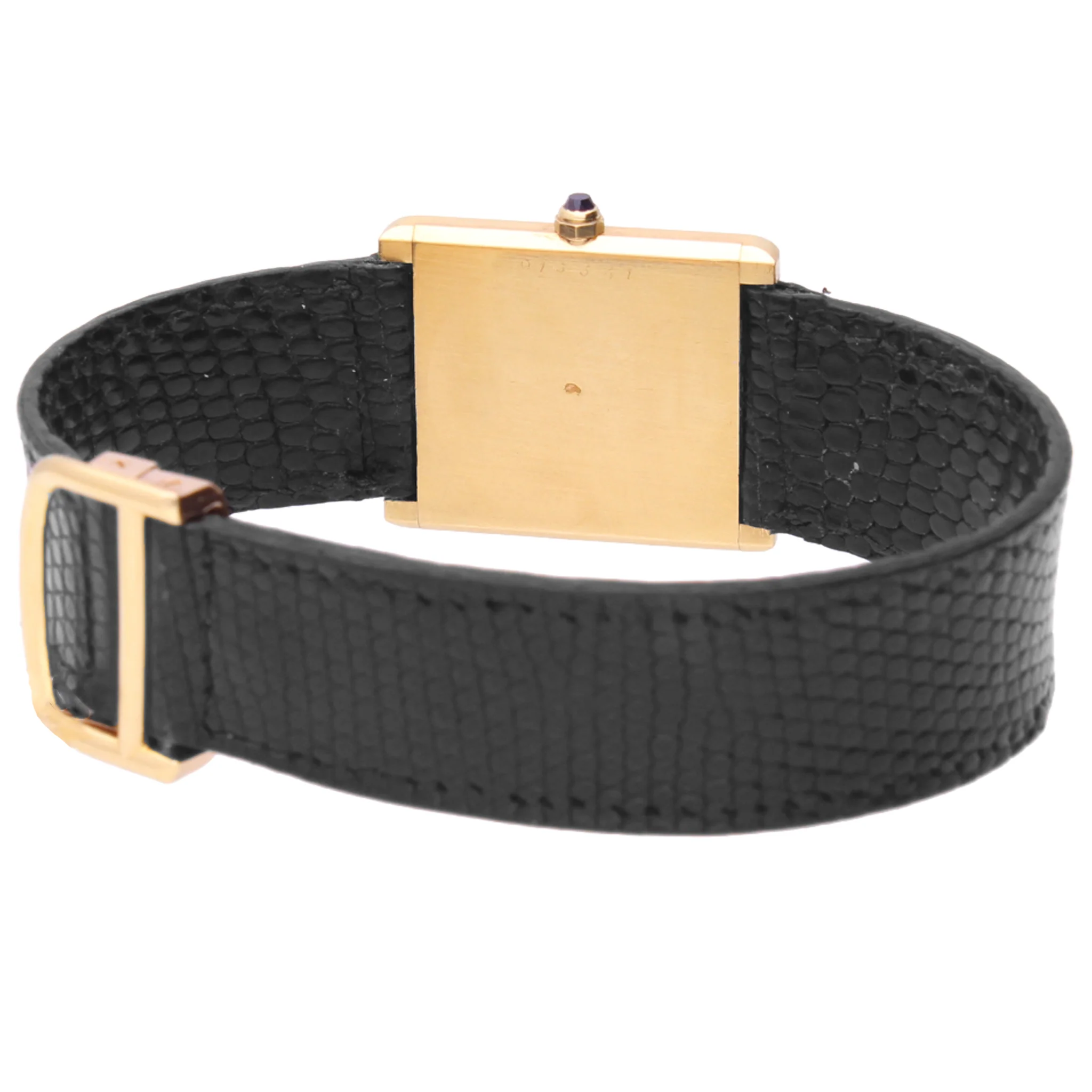 18ct yellow gold Cartier Tank wristwatch. Made 1960 - Image 2