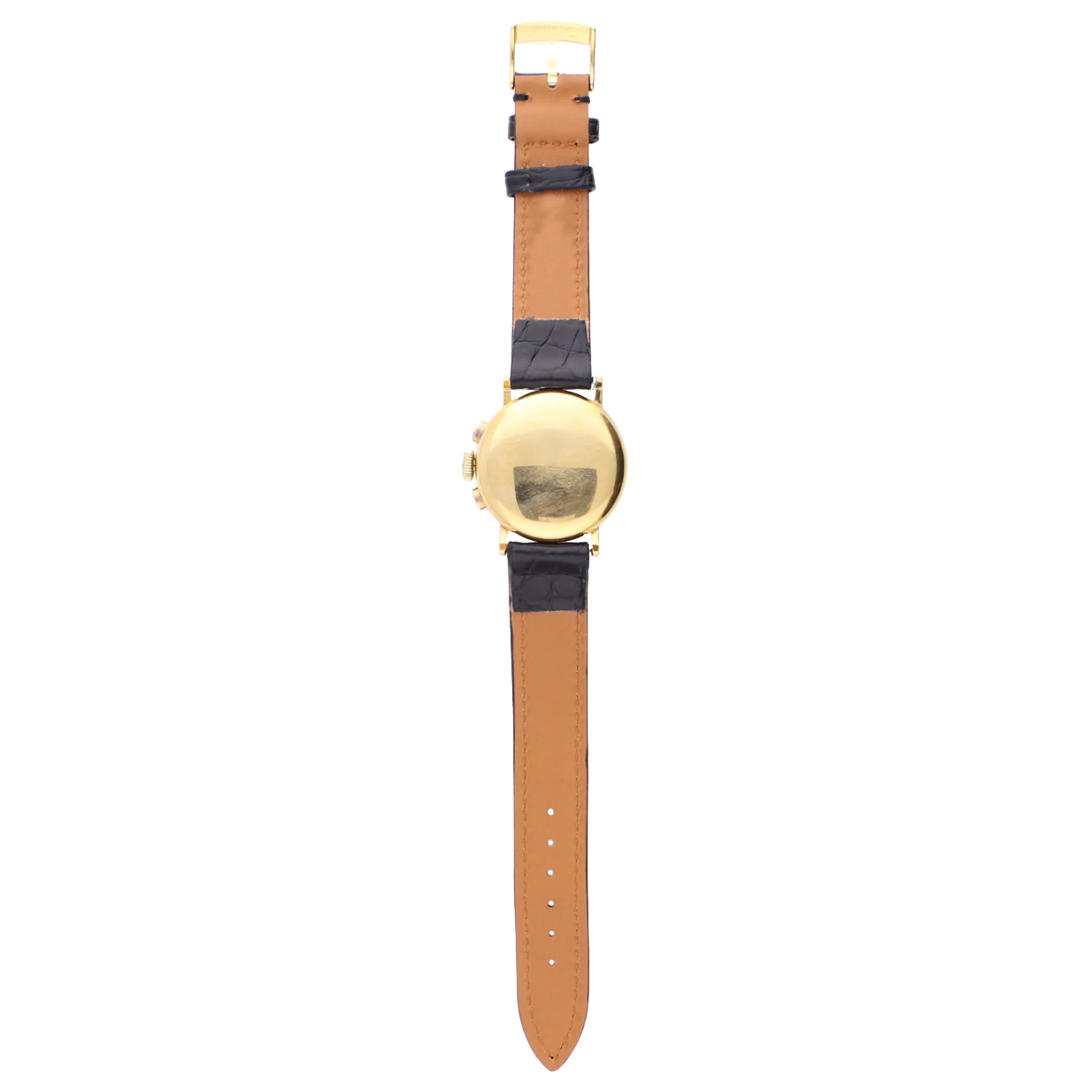 18ct yellow gold OMEGA 28.9 chronograph wristwatch. Made 1943 - Image 2