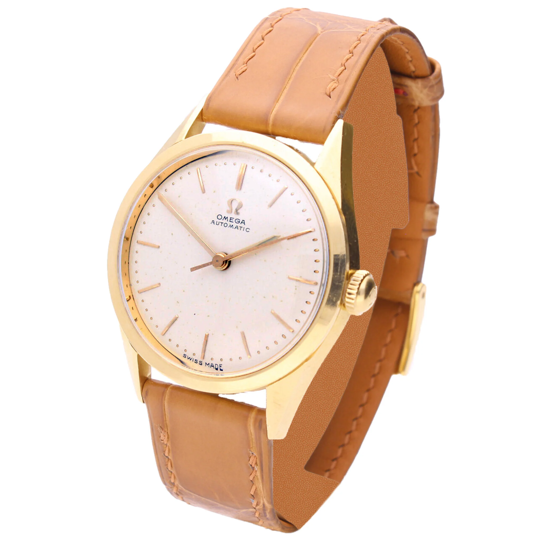 18ct yellow gold OMEGA automatic wristwatch. Made 1961 - Image 2