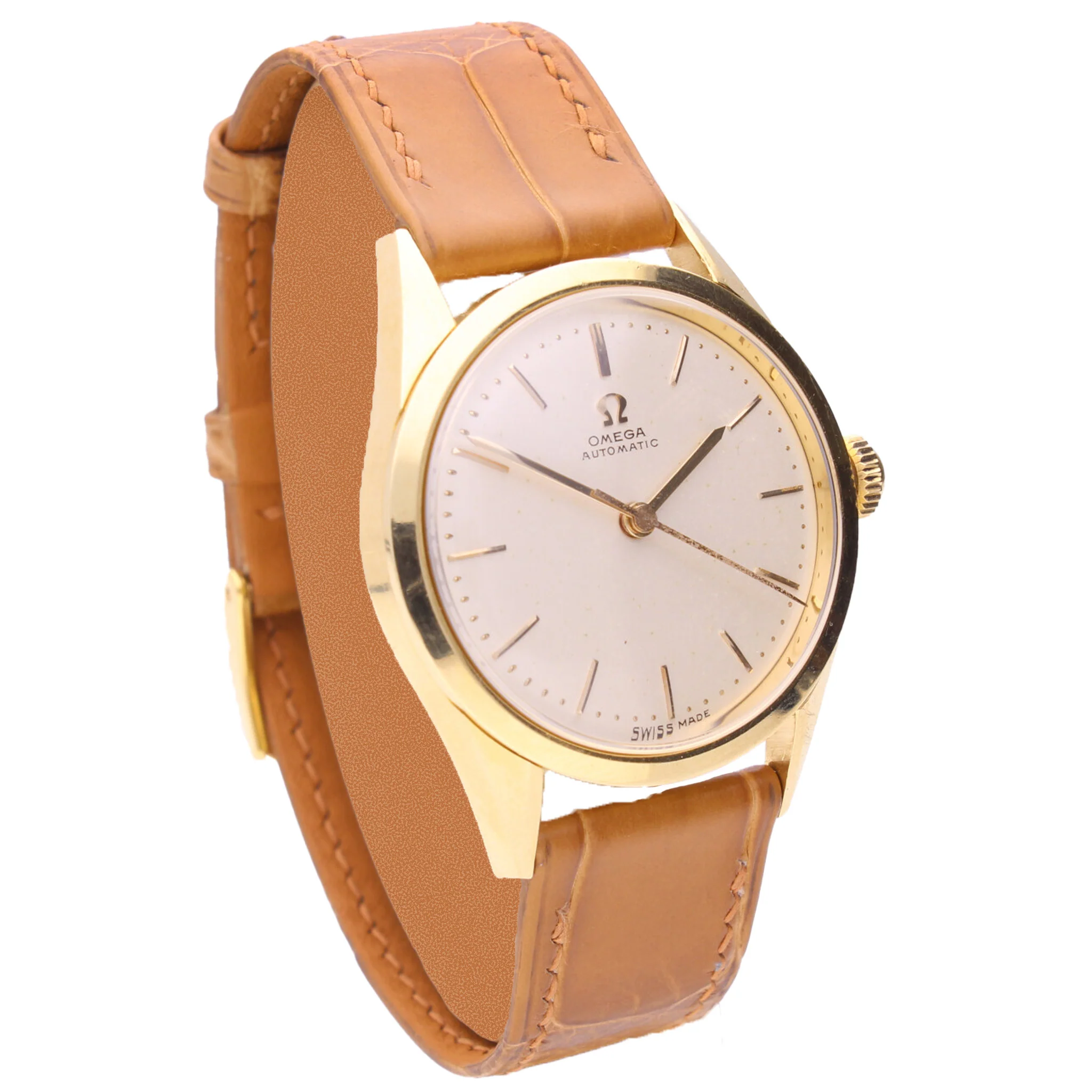 18ct yellow gold OMEGA automatic wristwatch. Made 1961 - Image 3
