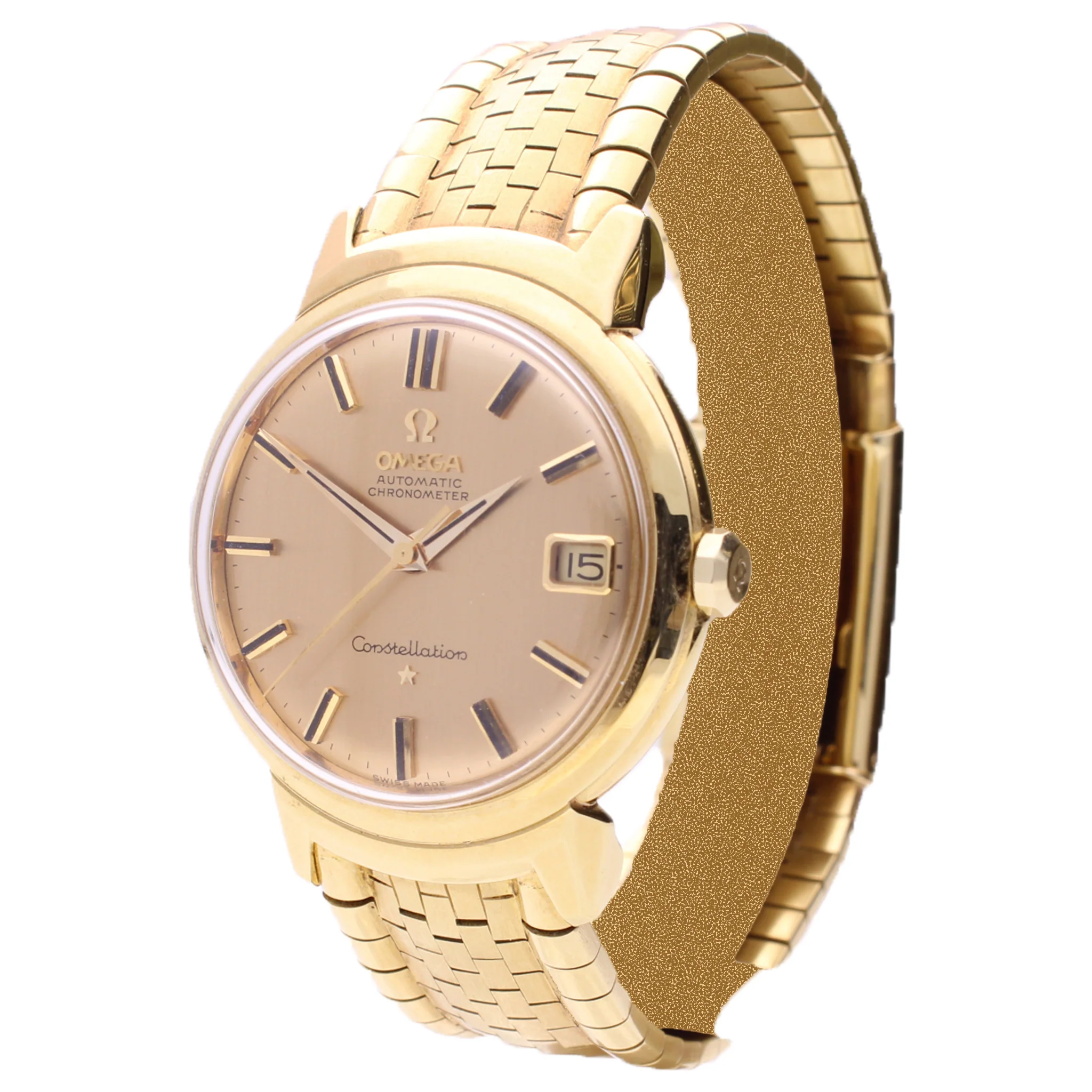 18ct yellow gold OMEGA Constellation automatic chronometer wristwatch. Made 1961 - Image 2