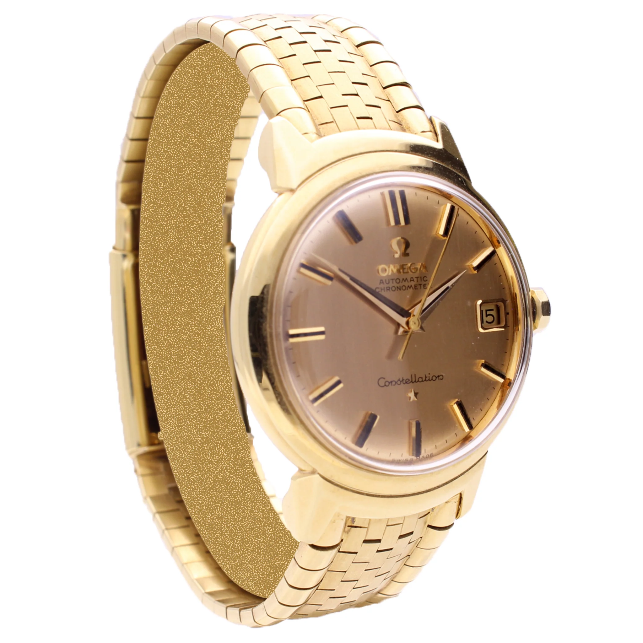 18ct yellow gold OMEGA Constellation automatic chronometer wristwatch. Made 1961 - Image 3