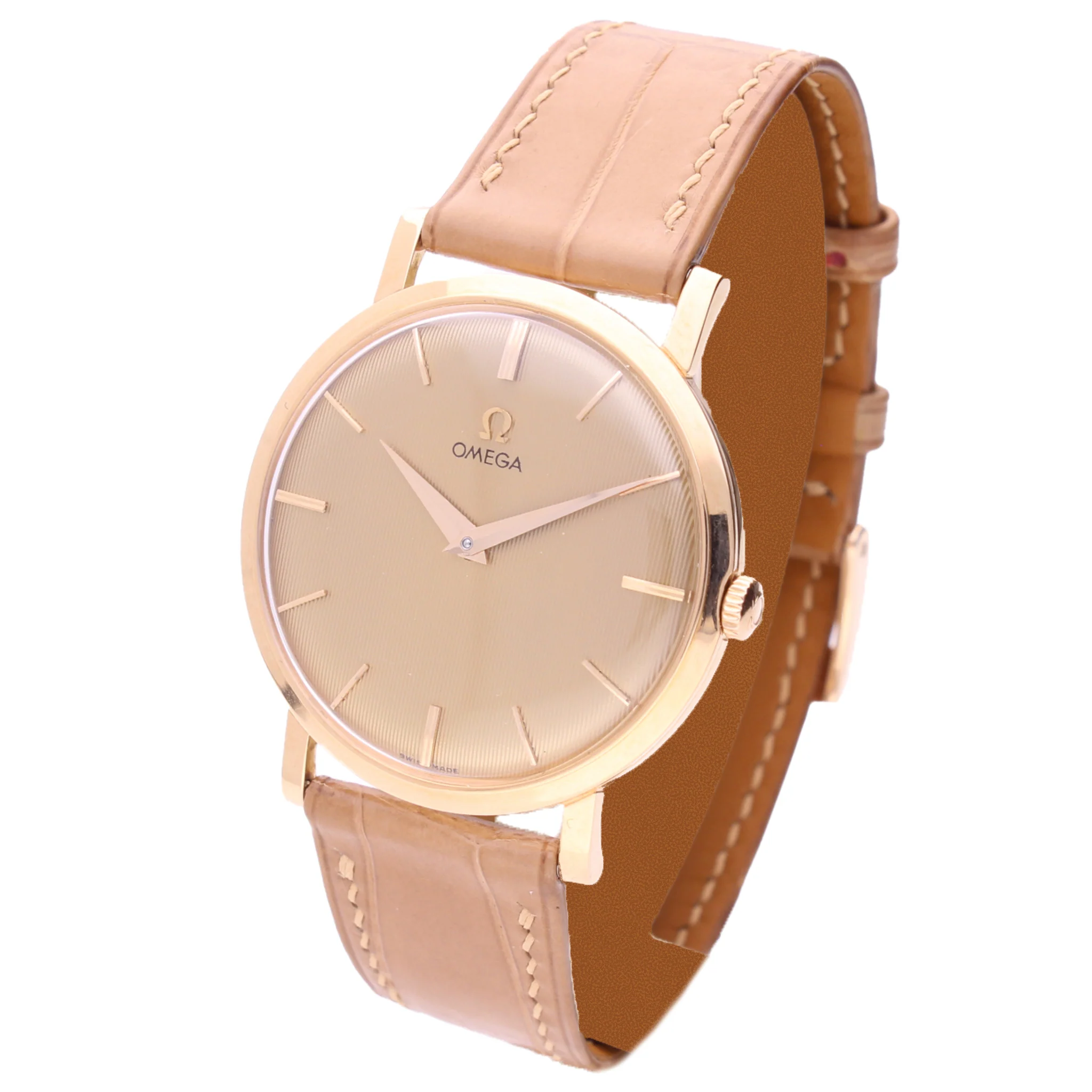 18ct yellow gold OMEGA dress wristwatch. Made 1959 - Image 2