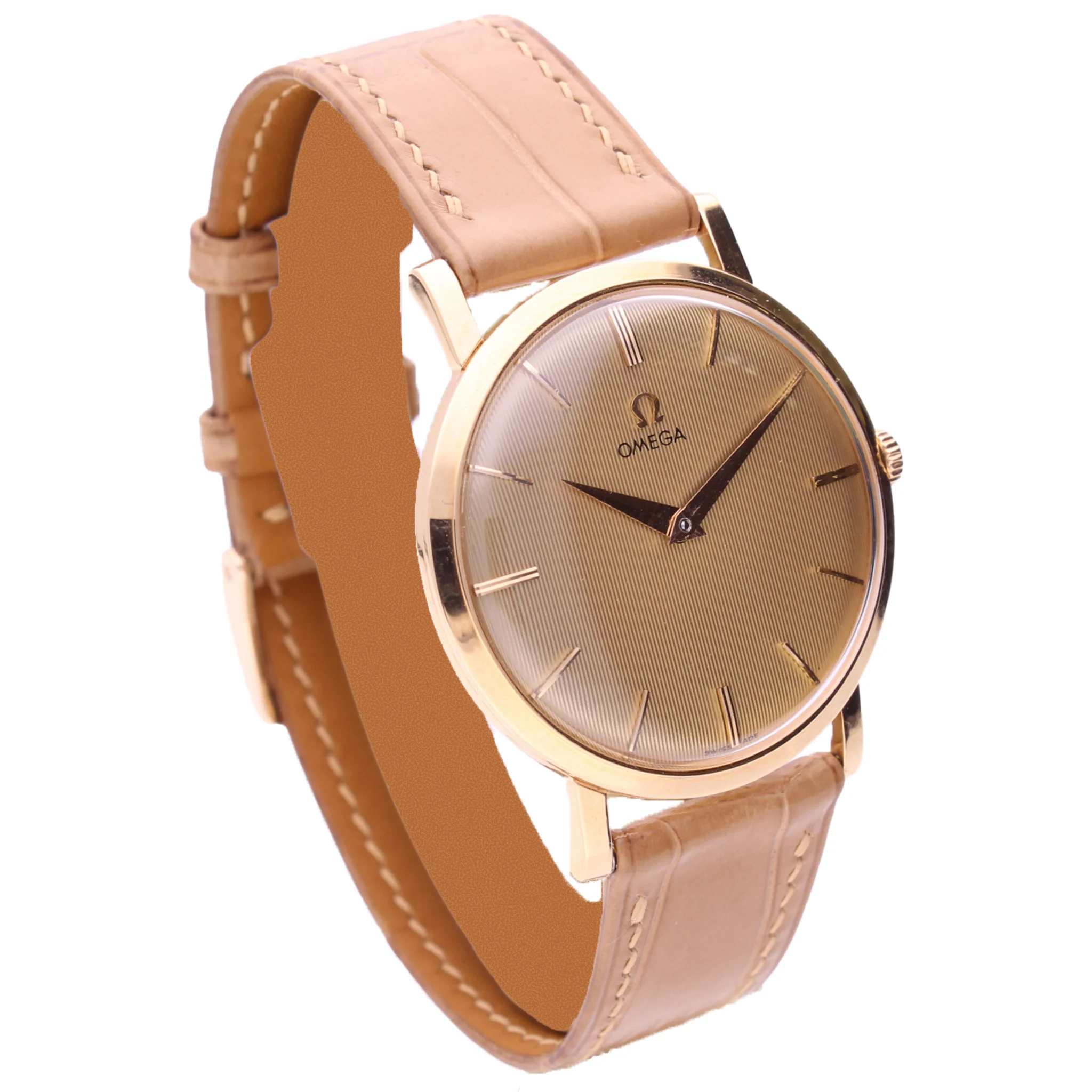 18ct yellow gold OMEGA dress wristwatch. Made 1959 - Image 3