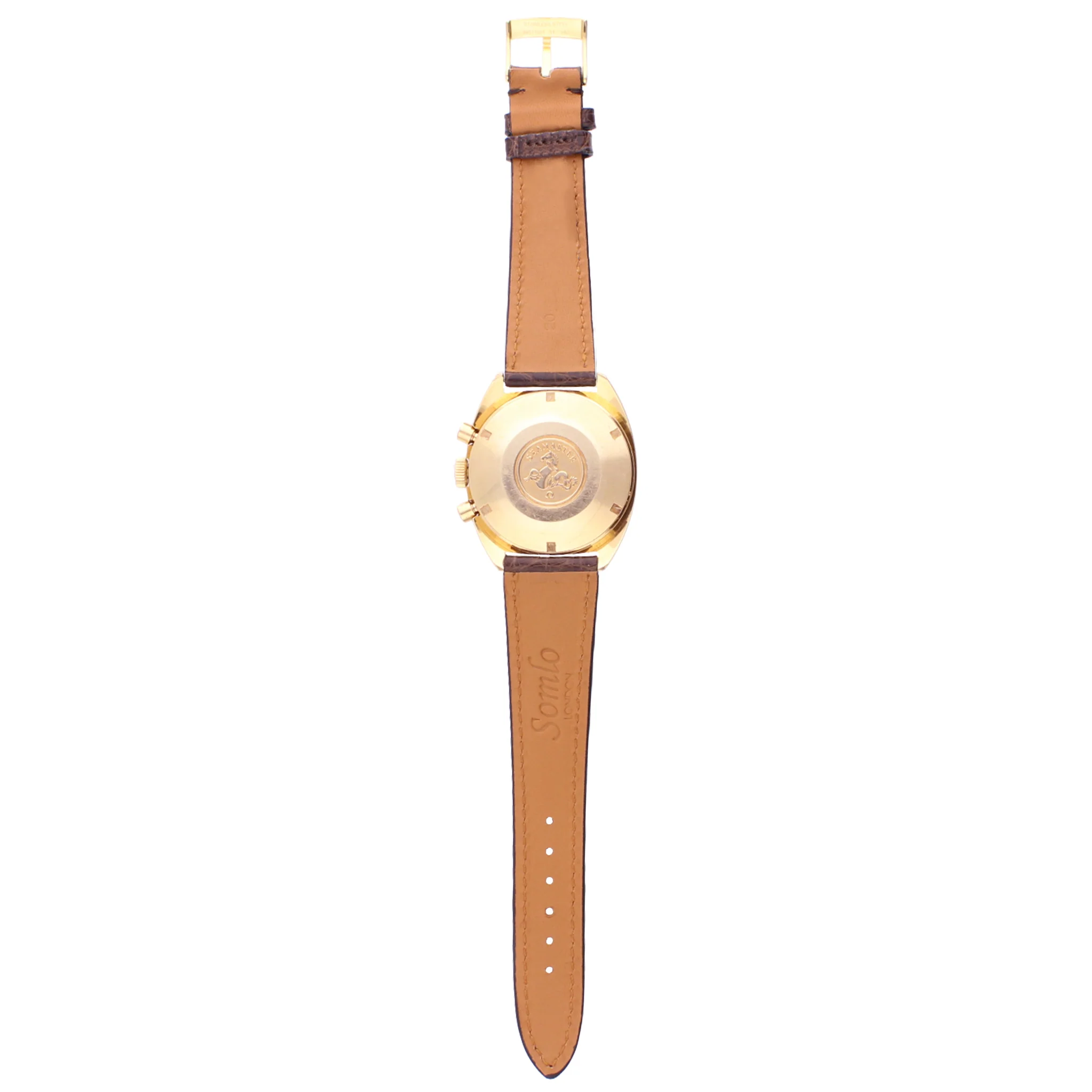 18ct yellow gold OMEGA Seamaster chronograph wristwatch. Made 1968 - Image 2