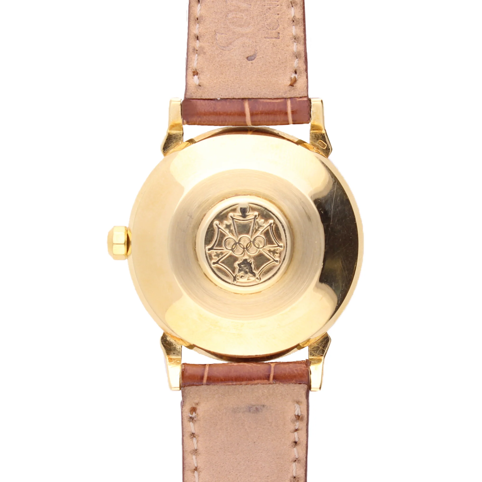 18ct yellow gold OMEGA Seamaster "XVI Melbourne Olympic Games" automatic wristwatch. Made 1956 - Image 2