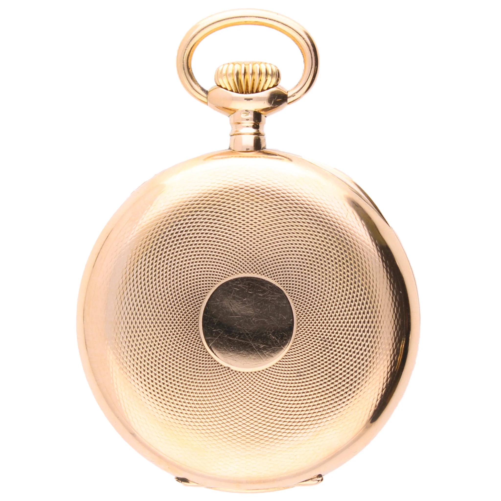 18ct rose gold Patek Philippe Gondolo open face pocketwatch. Made 1905 - Image 2