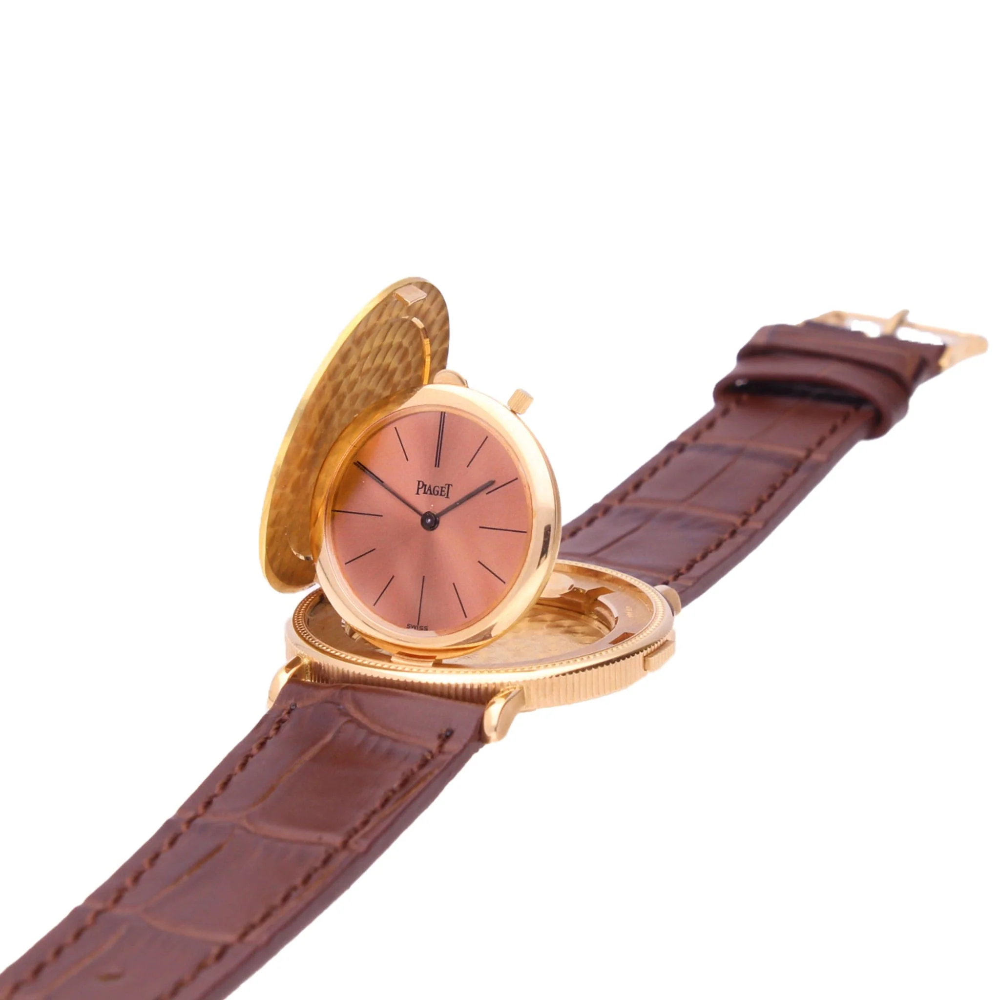 18ct yellow gold Piaget USD $20 coin wristwatch. Made 1995 - Image 4