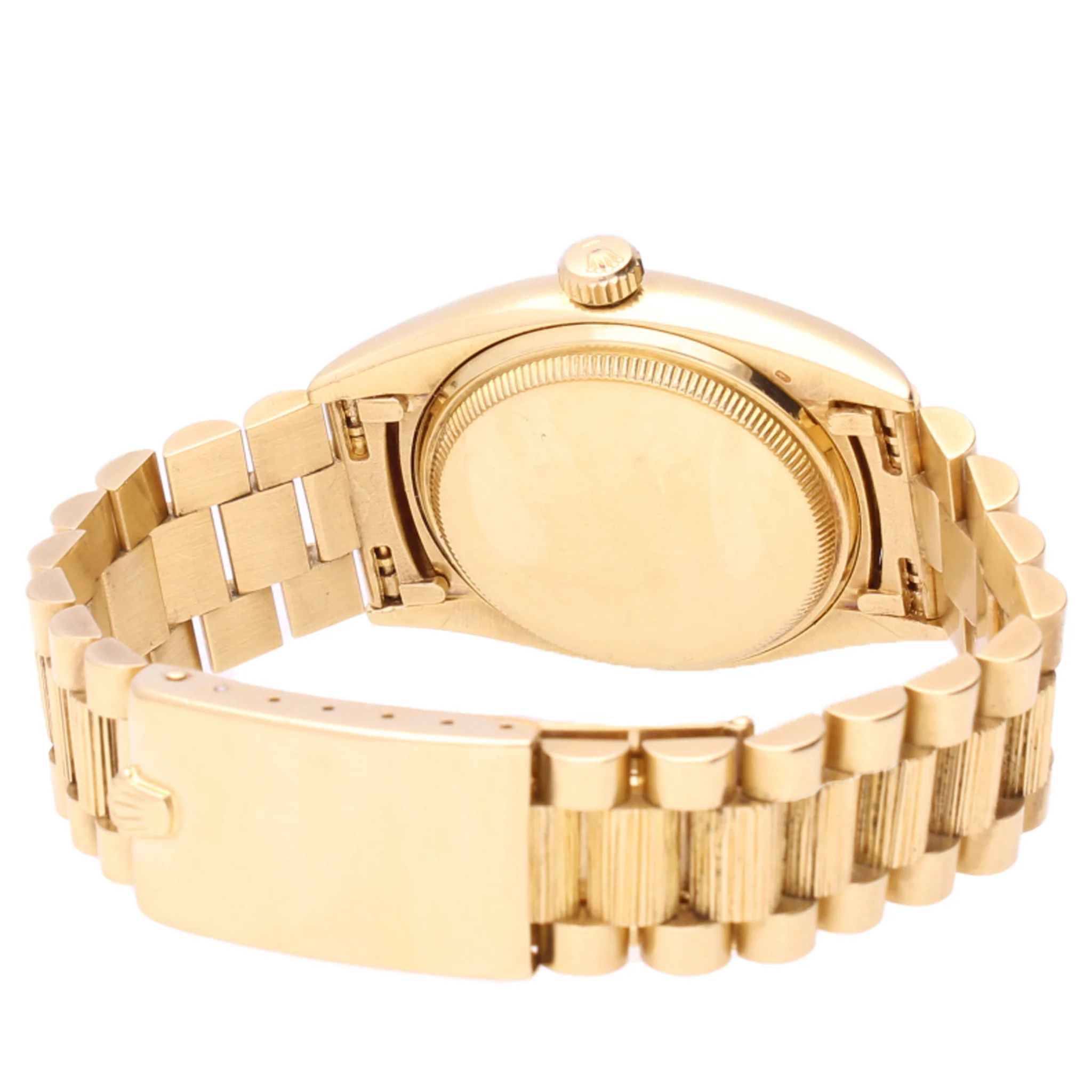 18ct yellow gold Rolex Datejust Oyster Perpetual wristwatch with date. Made 1952 - Image 4