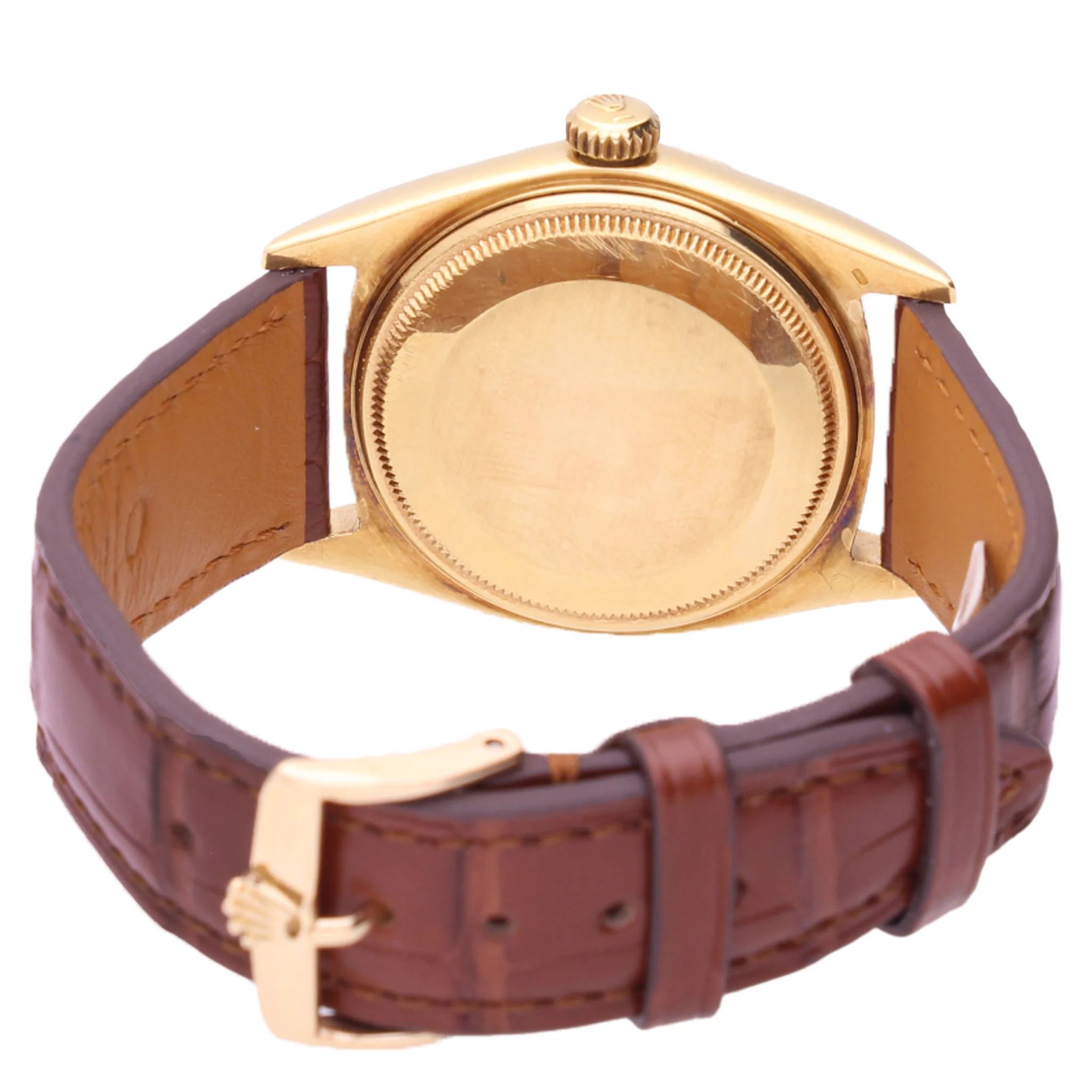 18ct yellow gold Rolex ref. 1601 Datejust Oyster Perpetual wristwatch with date. Made 1969 - Image 4
