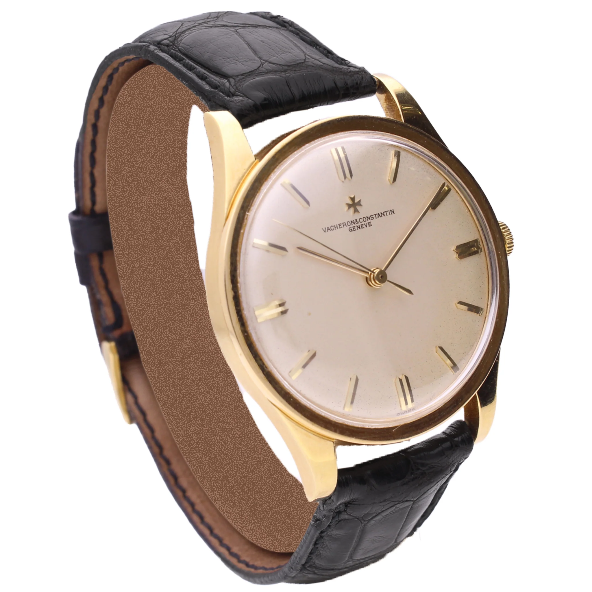 18ct yellow gold Vacheron & Constantin ref. 4217 dress wristwatch. Made 1953 - Image 3
