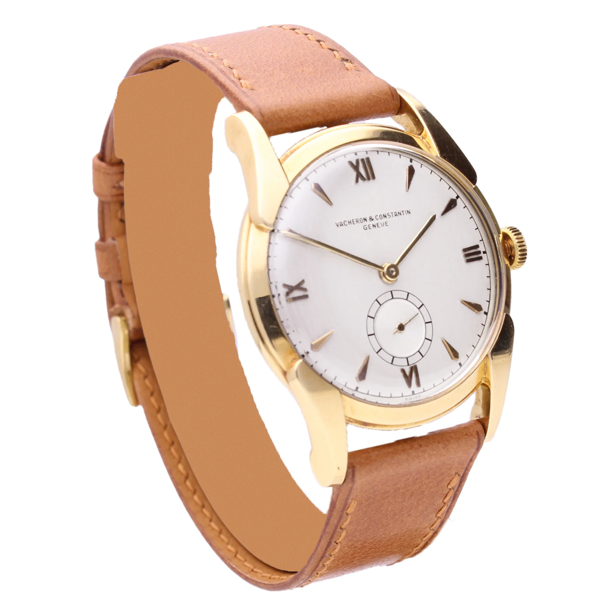 18ct yellow gold Vacheron & Constantion dress watch. - Image 3