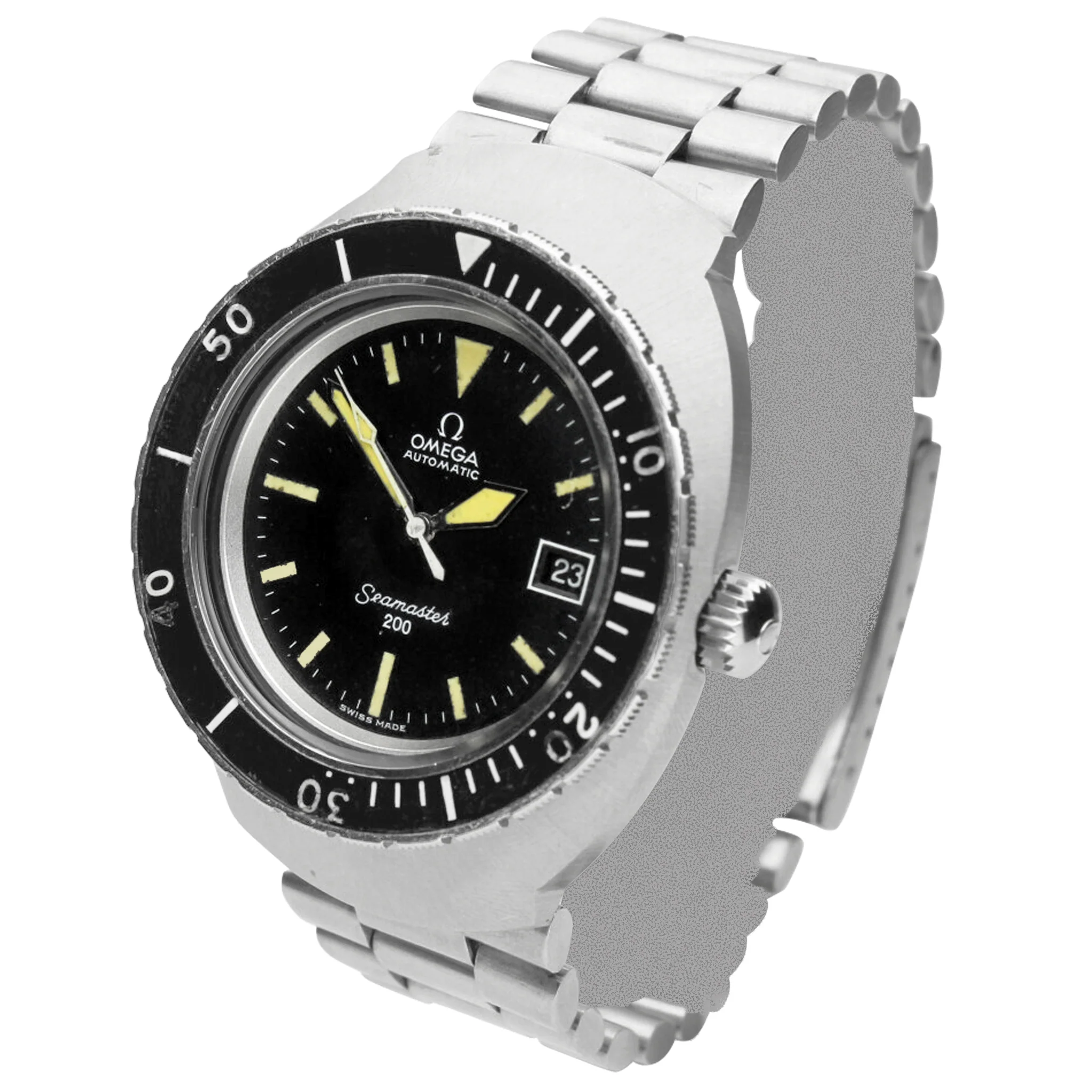 Stainless steel OMEGA Seamaster 200 'Pilot Line' automatic bracelet watch. Made 1972 - Image 2