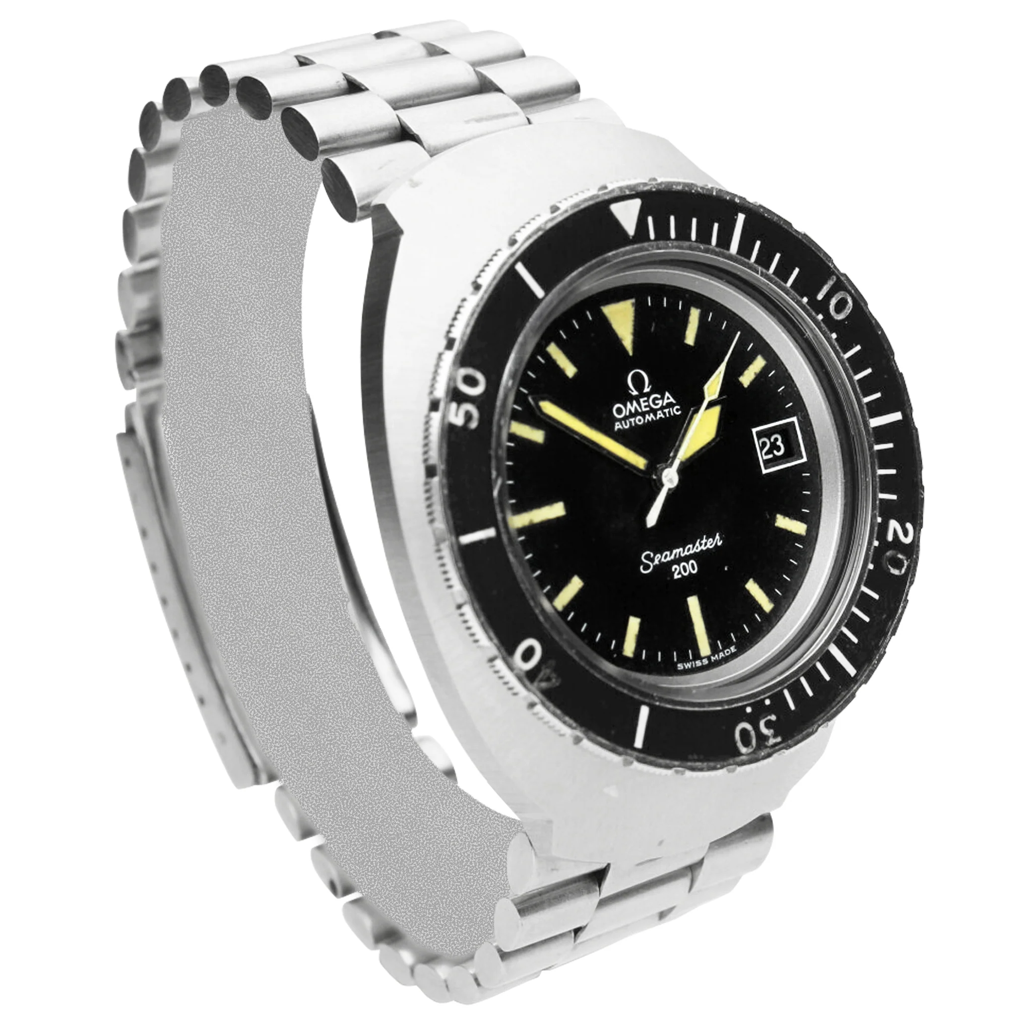 Stainless steel OMEGA Seamaster 200 'Pilot Line' automatic bracelet watch. Made 1972 - Image 3