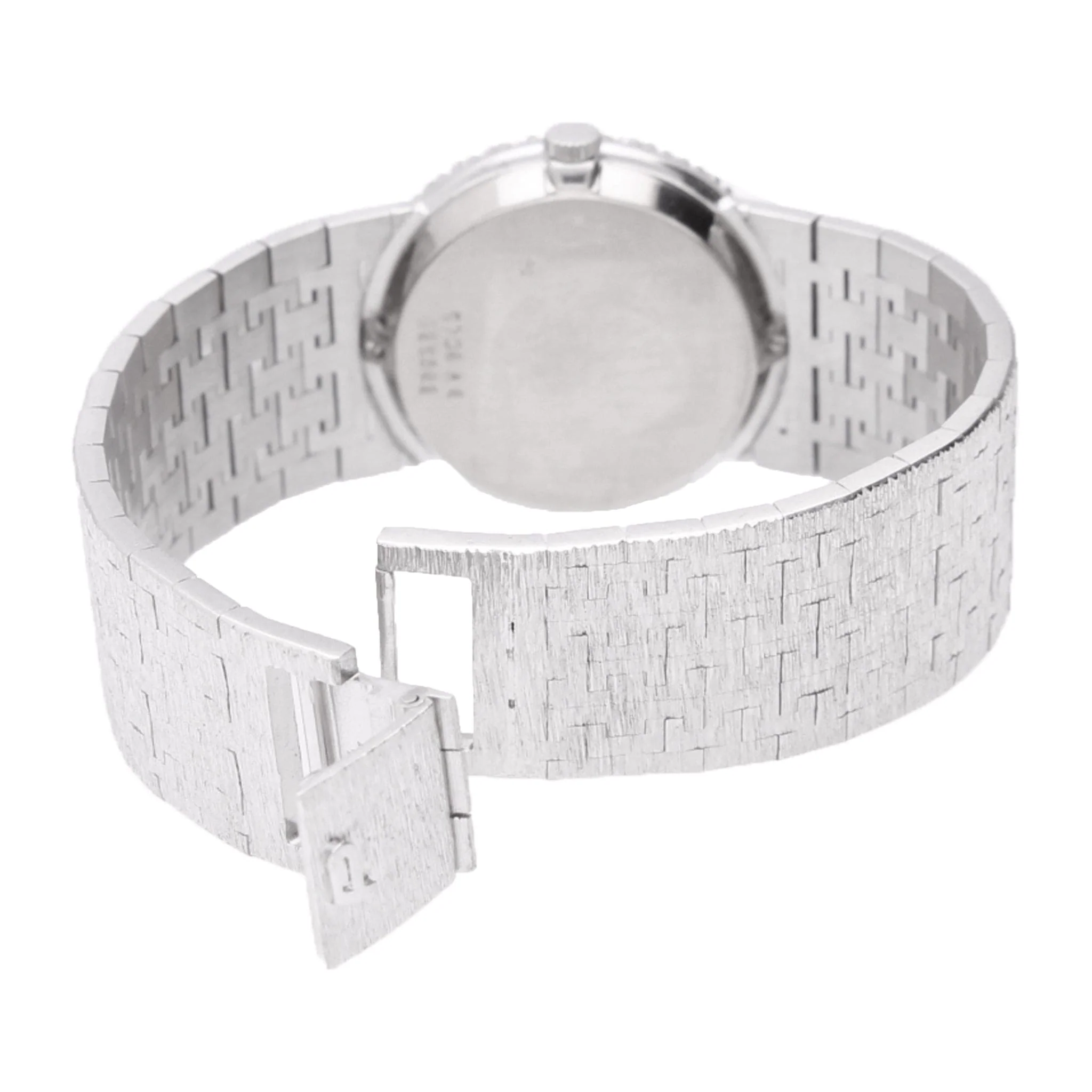18ct white gold Piaget rhodonite dial bracelet watch. Made 1970 - Image 4