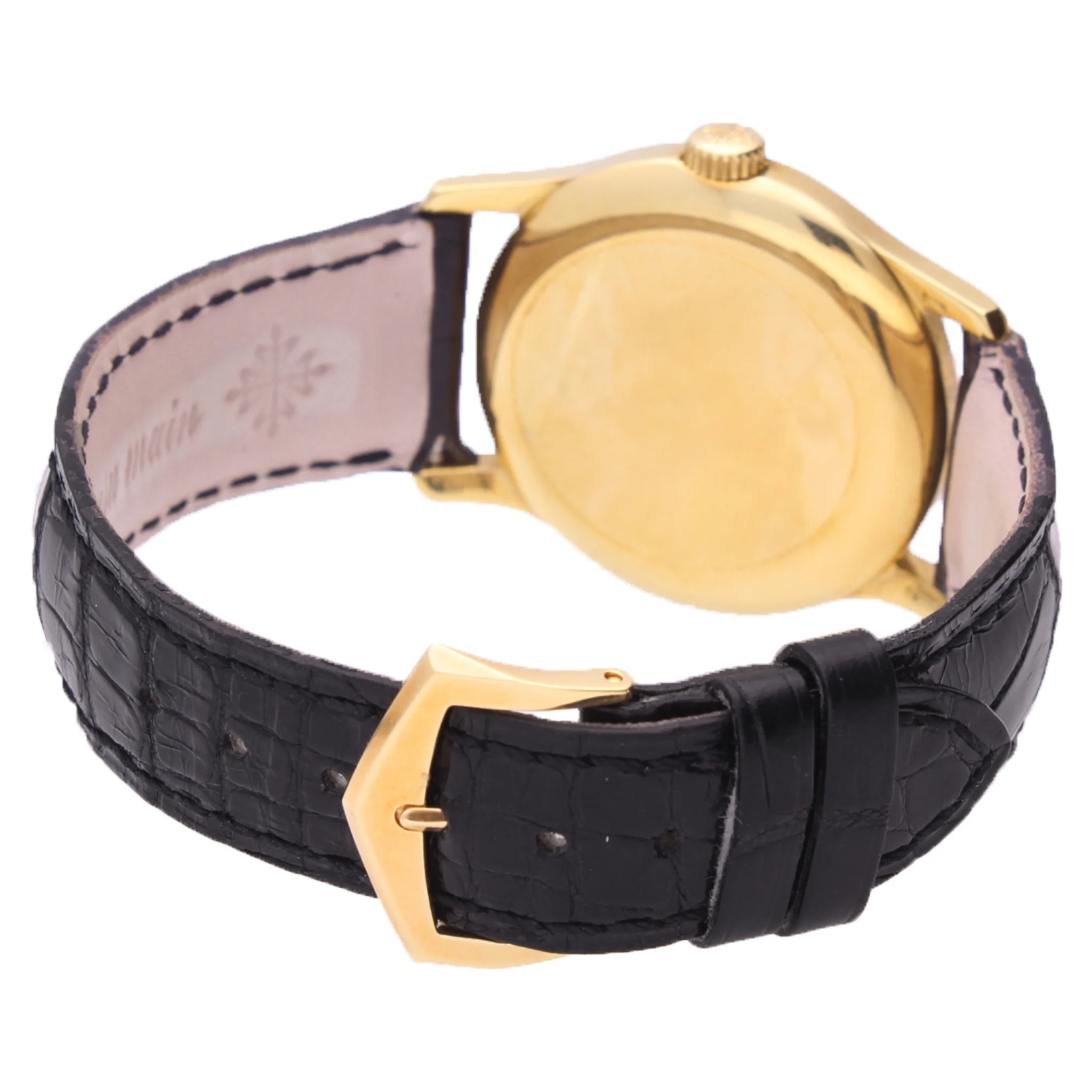 18ct yellow gold Patek Philippe ref. 2450 calatrava wristwatch. Made 1953 - Image 5