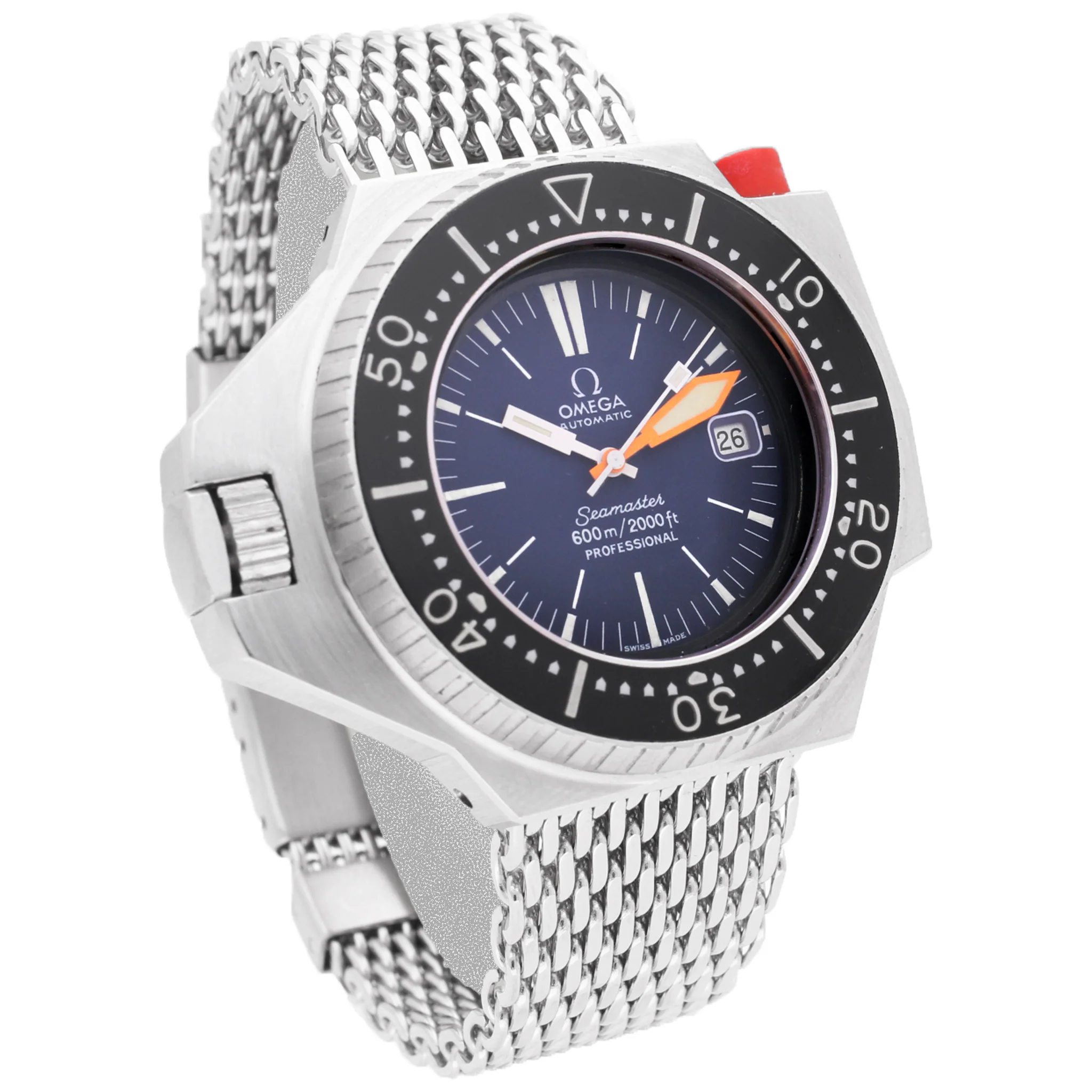 Stainless steel OMEGA Seamaster PloProf 600M automatic wristwatch. Made 1979 - Image 3