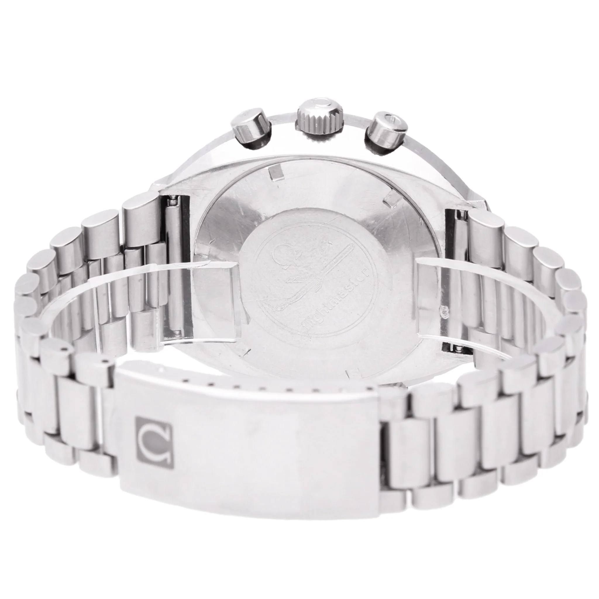 Stainless steel OMEGA 1st Generation Flightmaster chronograph wristwatch. Made 1969 - Image 4