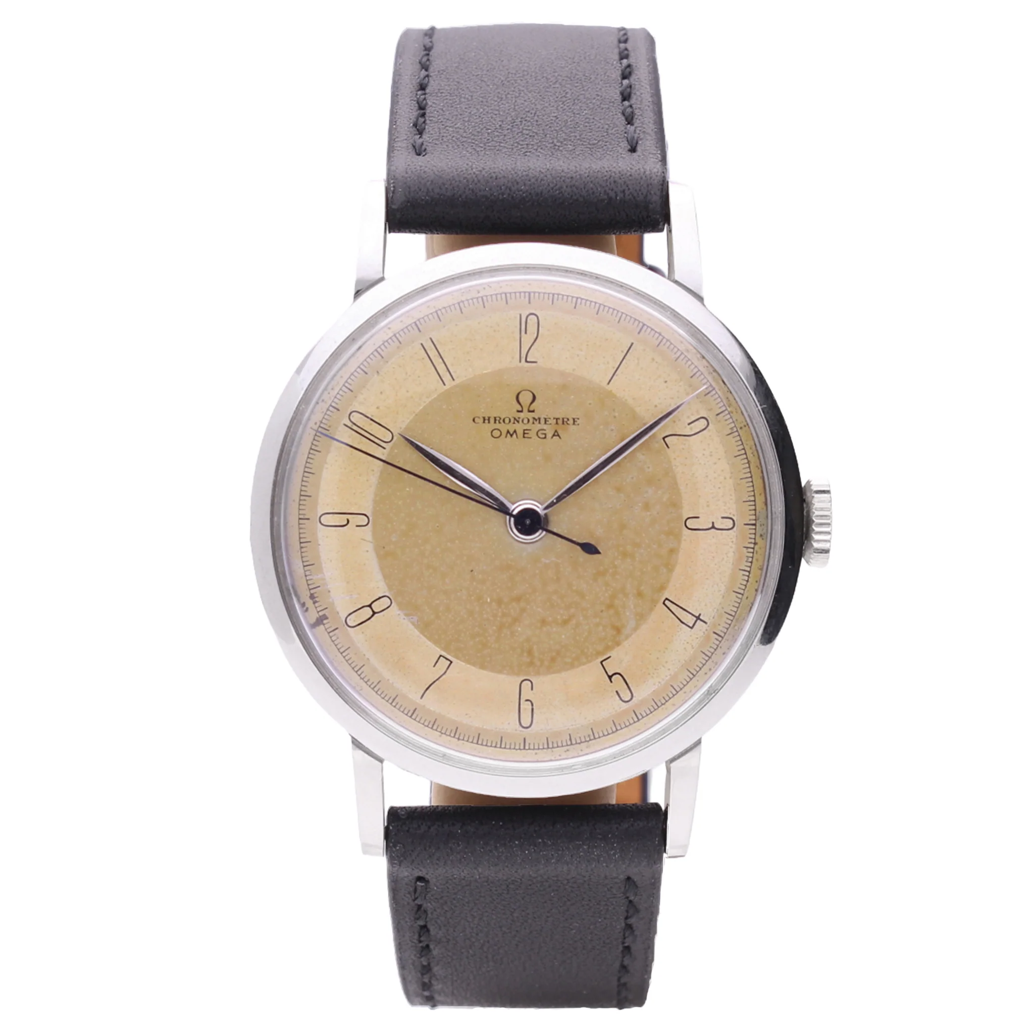 Stainless steel OMEGA dress watch. Made 1946