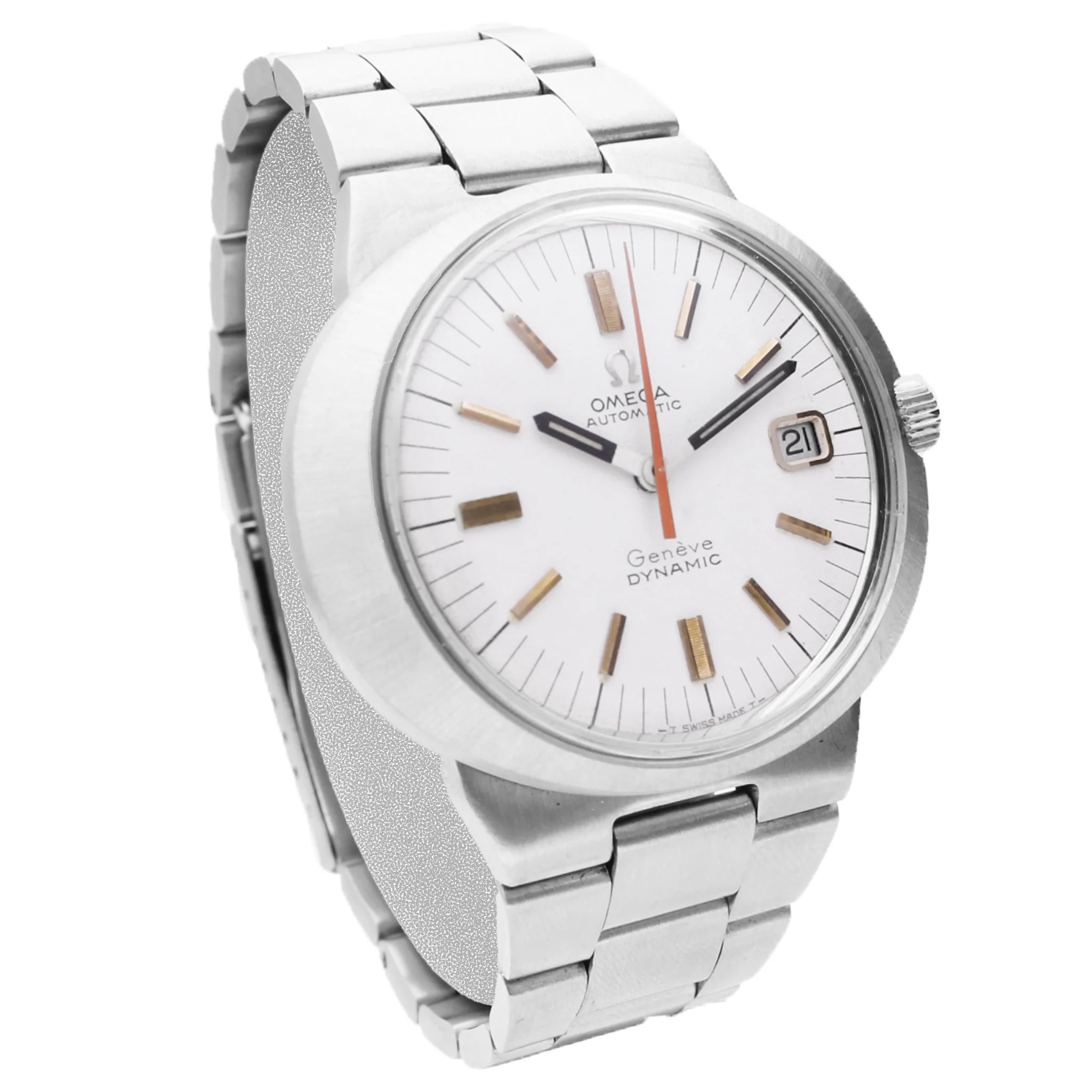 Stainless steel OMEGA Dynamic Genève automatic wristwatch. Made 1969 - Image 3