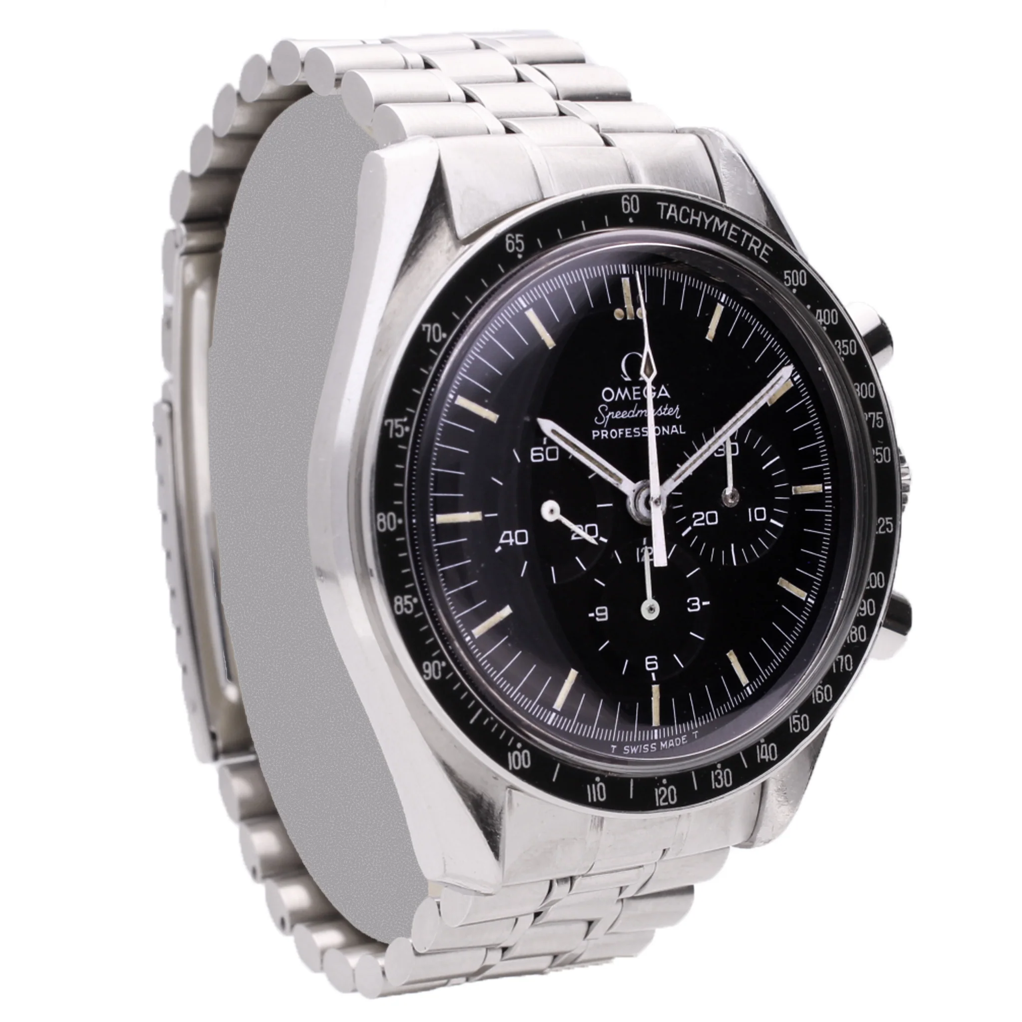 Stainless steel OMEGA ref. 145.022 APOLLO XI Speedmaster Professional chronograph wristwatch. Made 1971 - Image 3