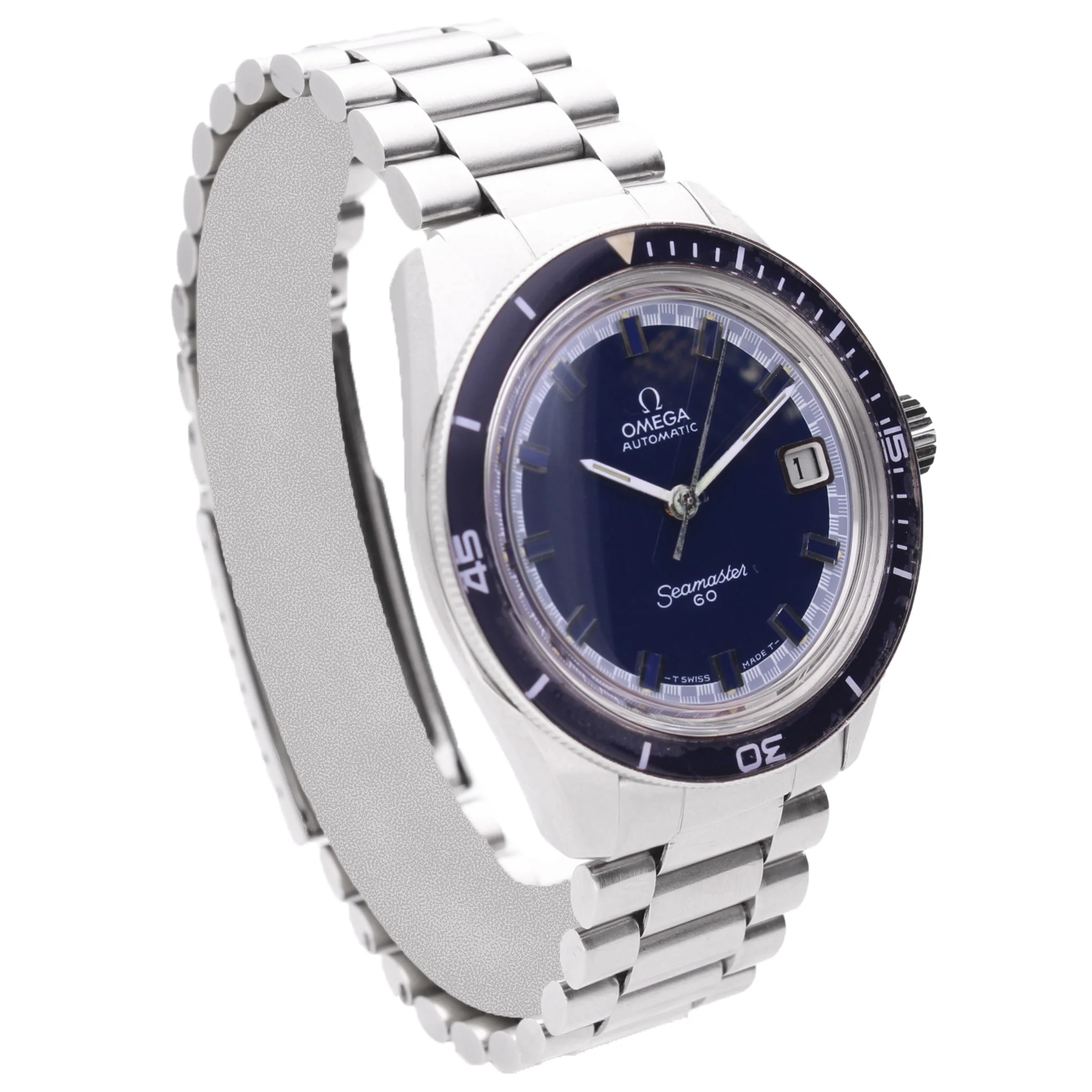 Stainless steel OMEGA Seamaster 60 automatic wristwatch. Made 1972 - Image 3