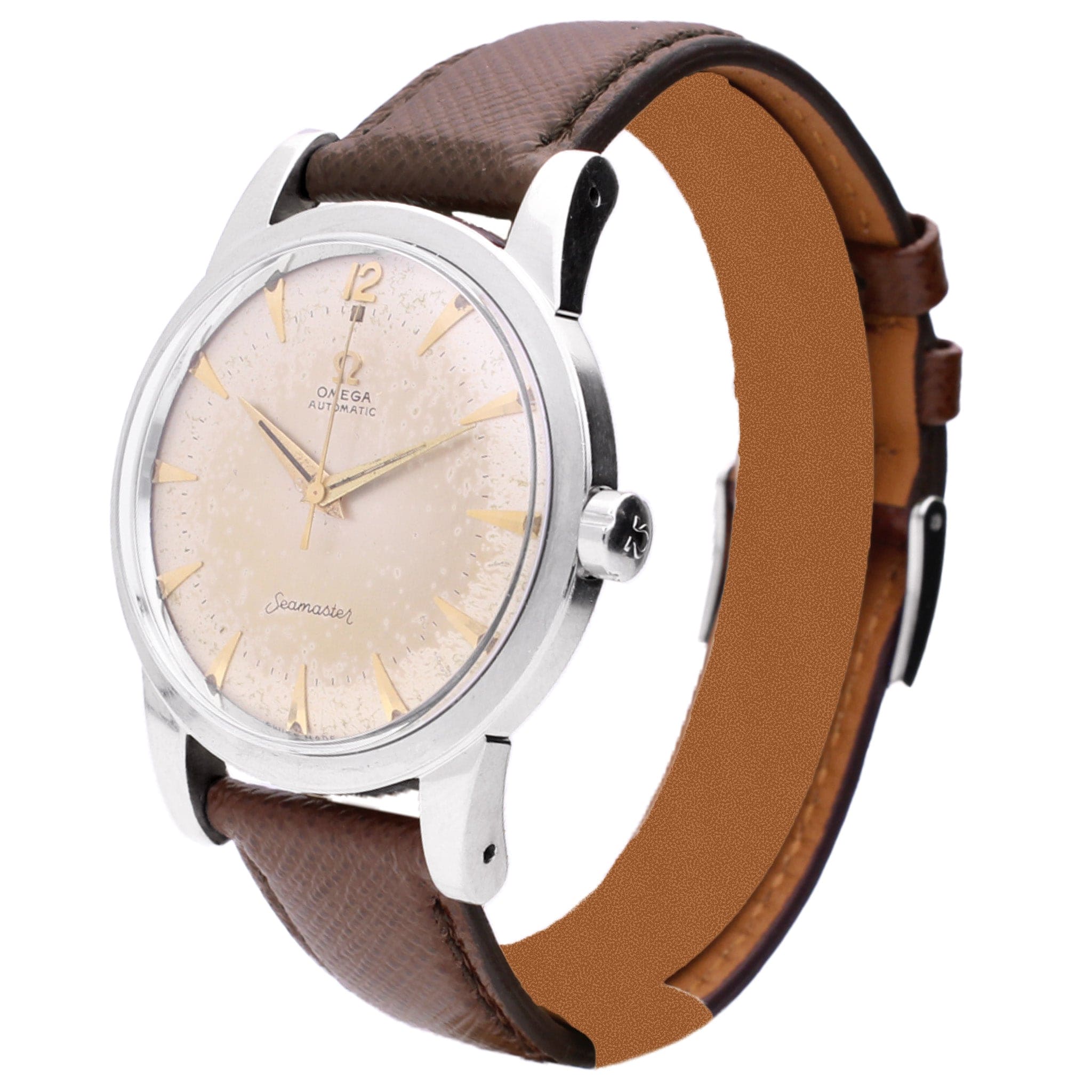 Stainless steel OMEGA Seamaster 'bumper' automatic wristwatch. Made 1963 - Image 2