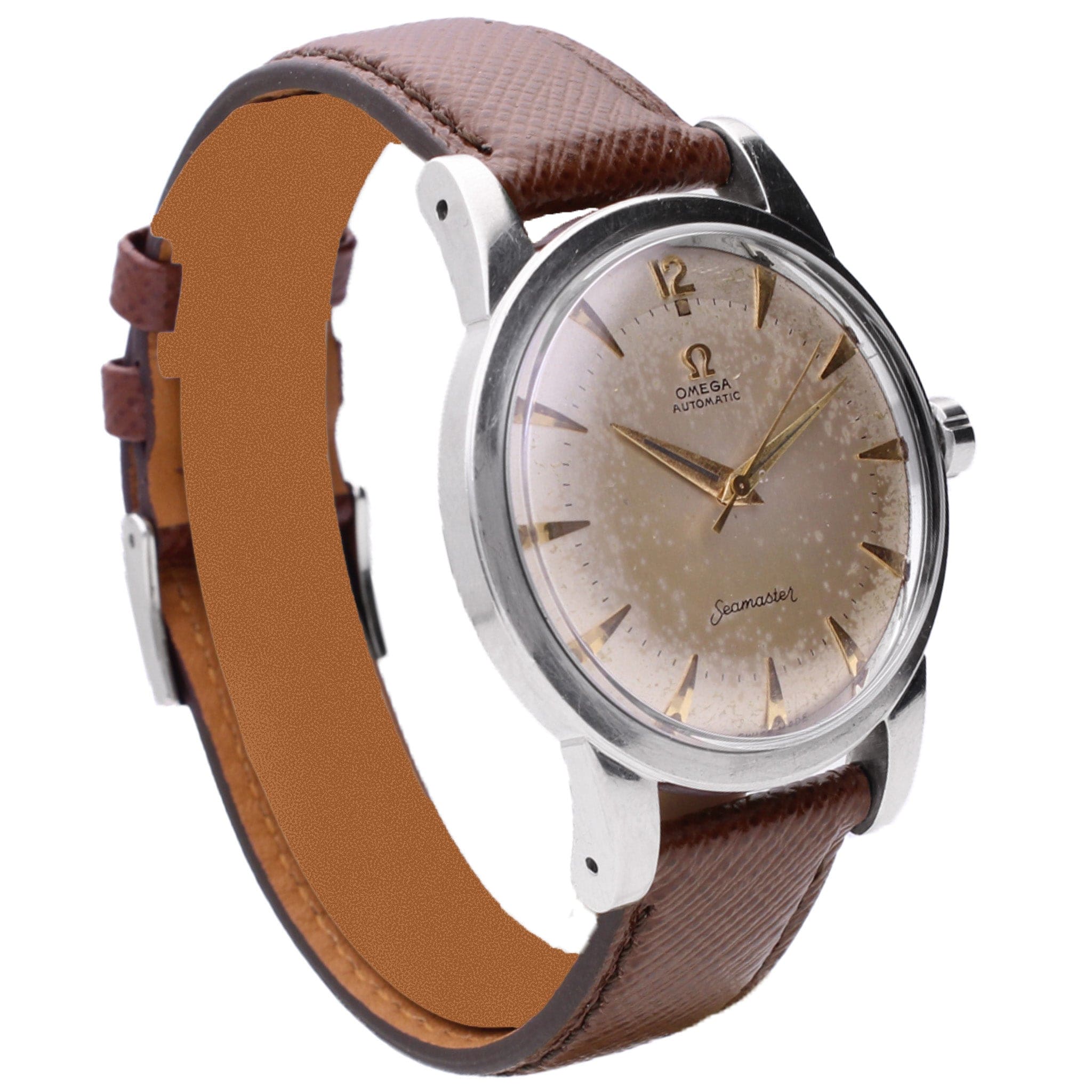 Stainless steel OMEGA Seamaster 'bumper' automatic wristwatch. Made 1963 - Image 3