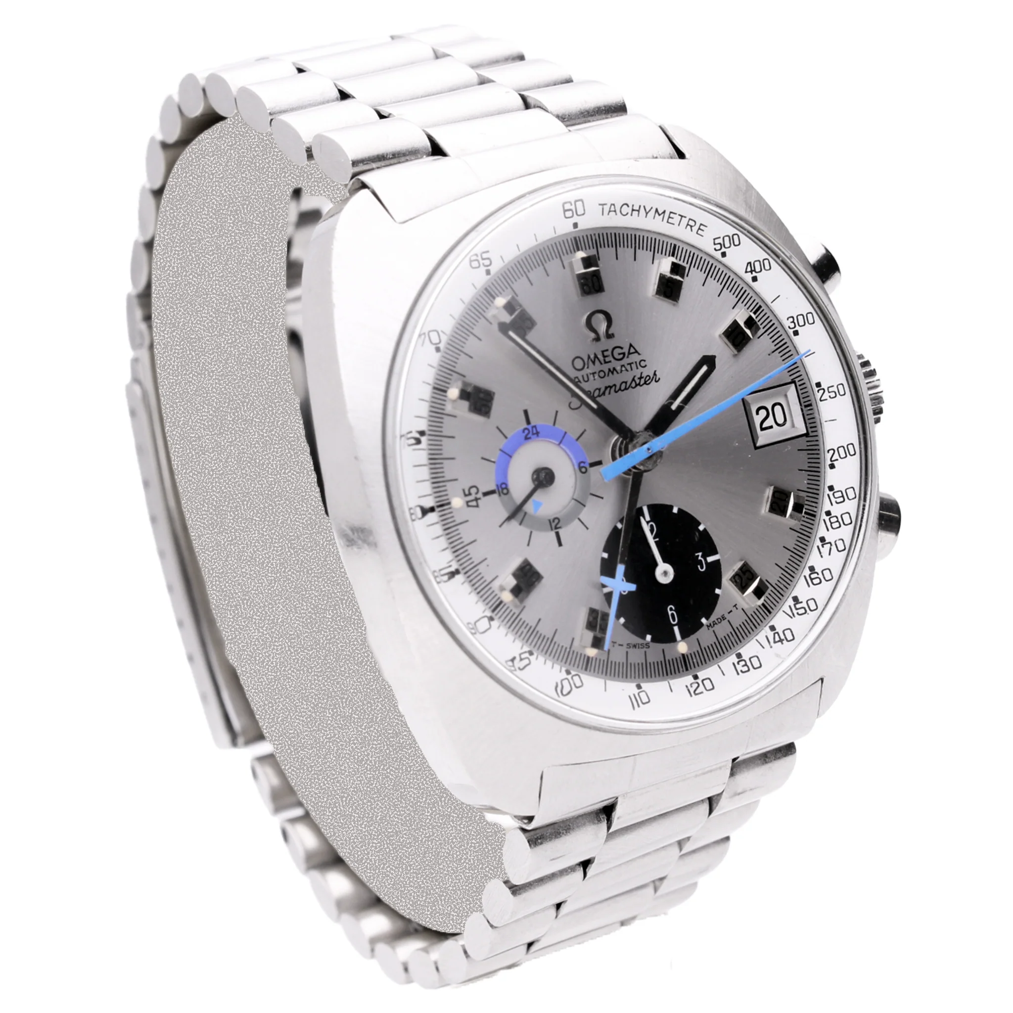 Stainless steel OMEGA Seamaster chronograph wristwatch. Made 1975 - Image 3