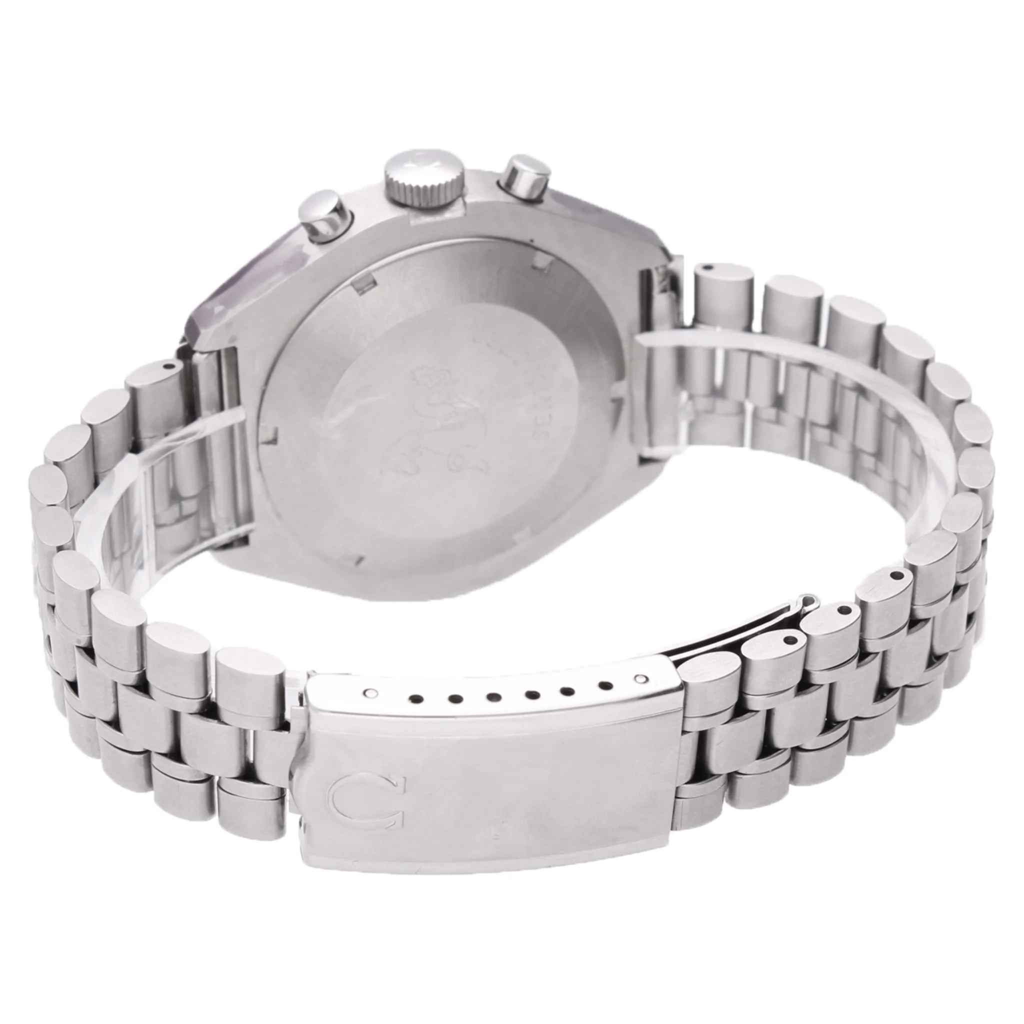 Stainless steel OMEGA Seamaster 'Flat jedi' chronograph wristwatch. Made 1971 - Image 4