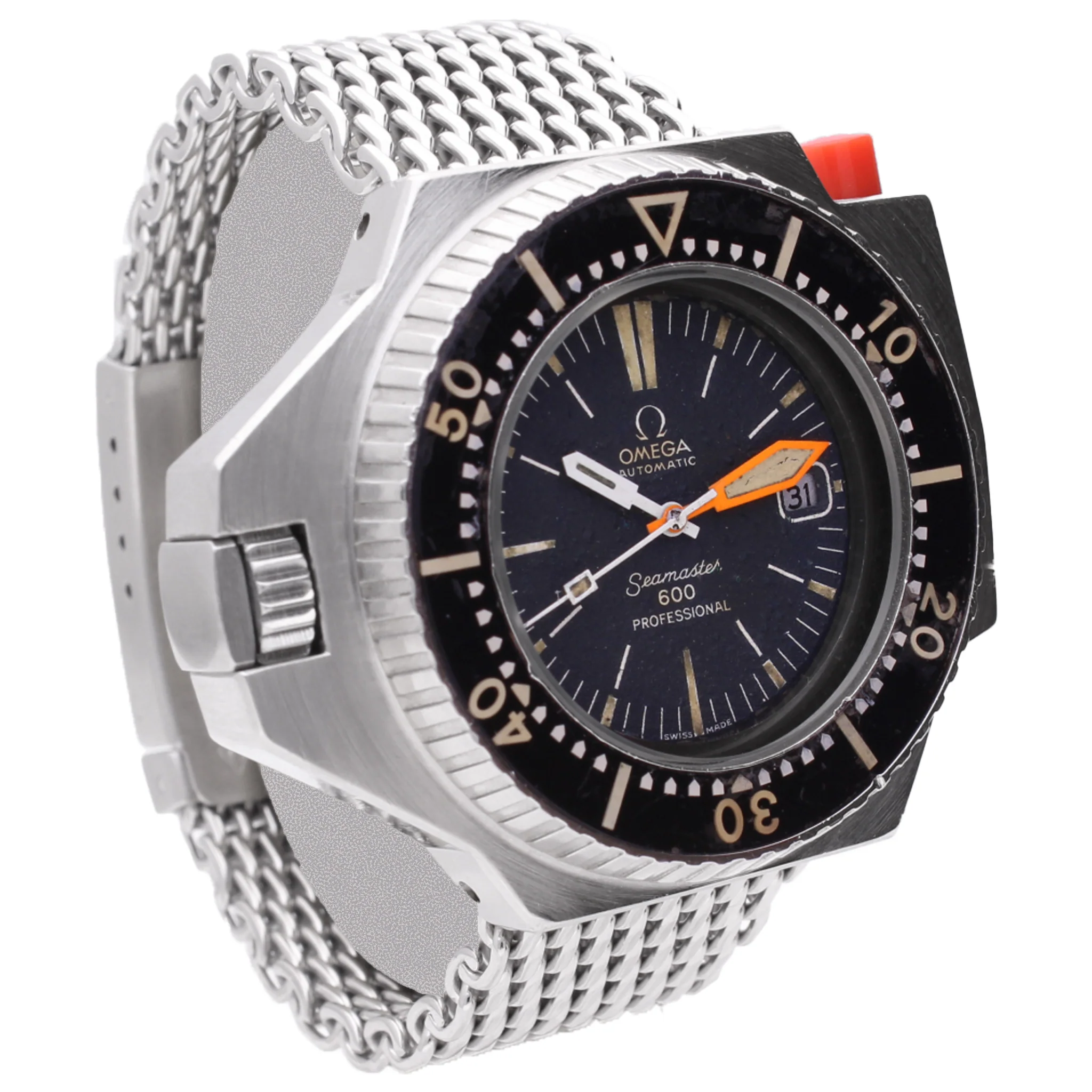 Stainless steel OMEGA Seamaster PloProf 600m divers watch. Made 1972 - Image 3