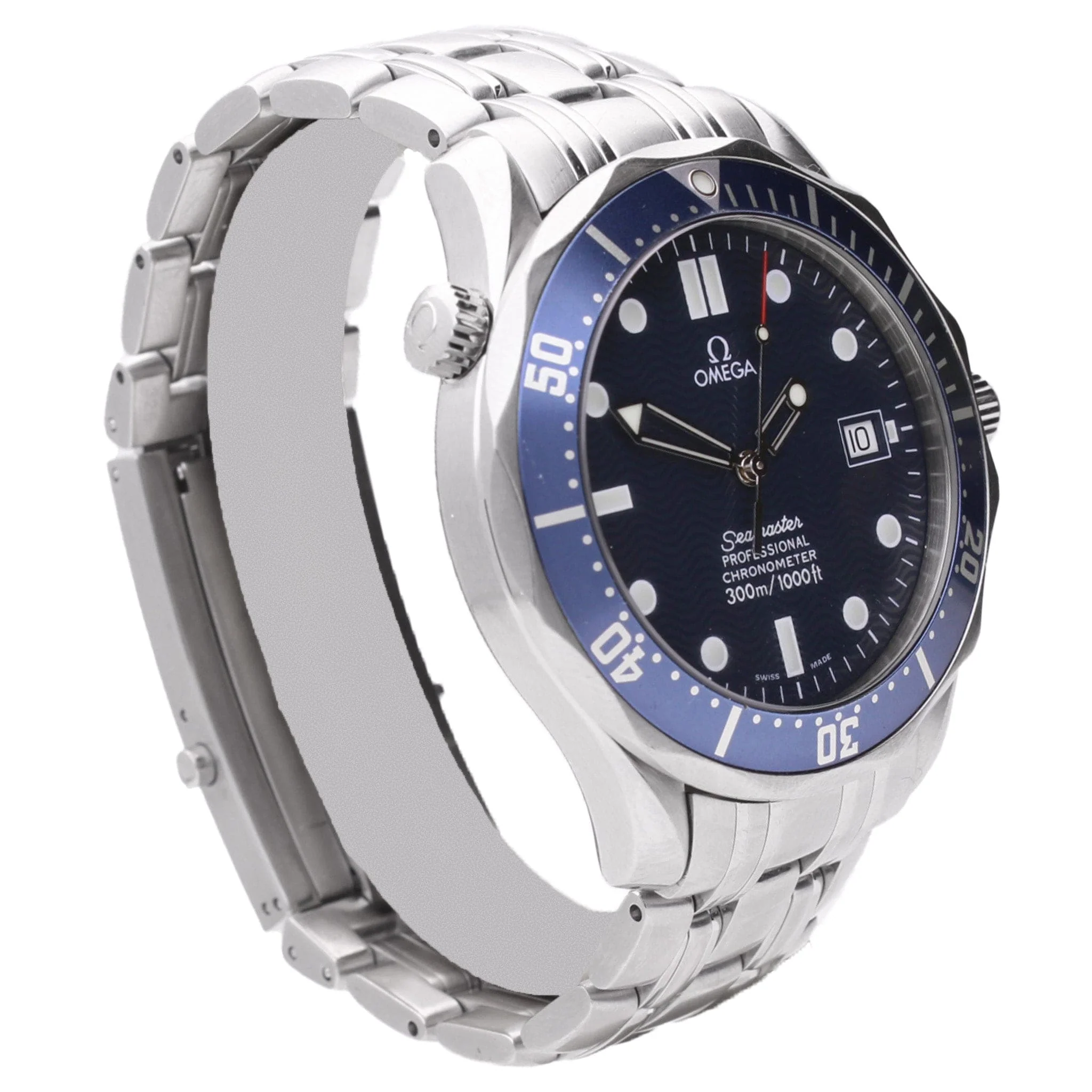 Stainless steel OMEGA Seamaster Professional Diver Chronometer 300M/1000ft wristwatch. Made 2005 - Image 3