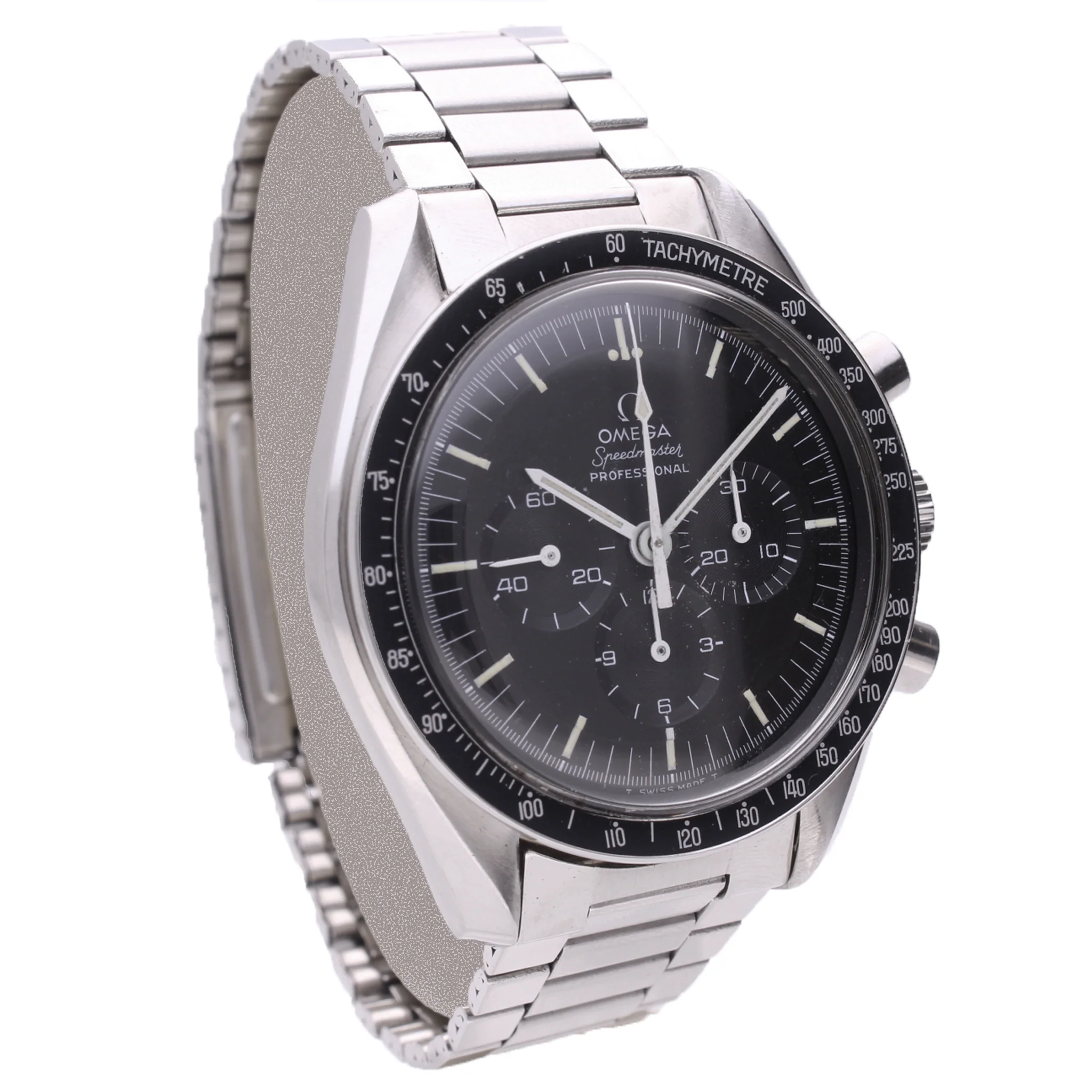 Stainless steel OMEGA ref. 145.022 Speedmaster Professional chronograph wristwatch. Made 1971 - Image 3