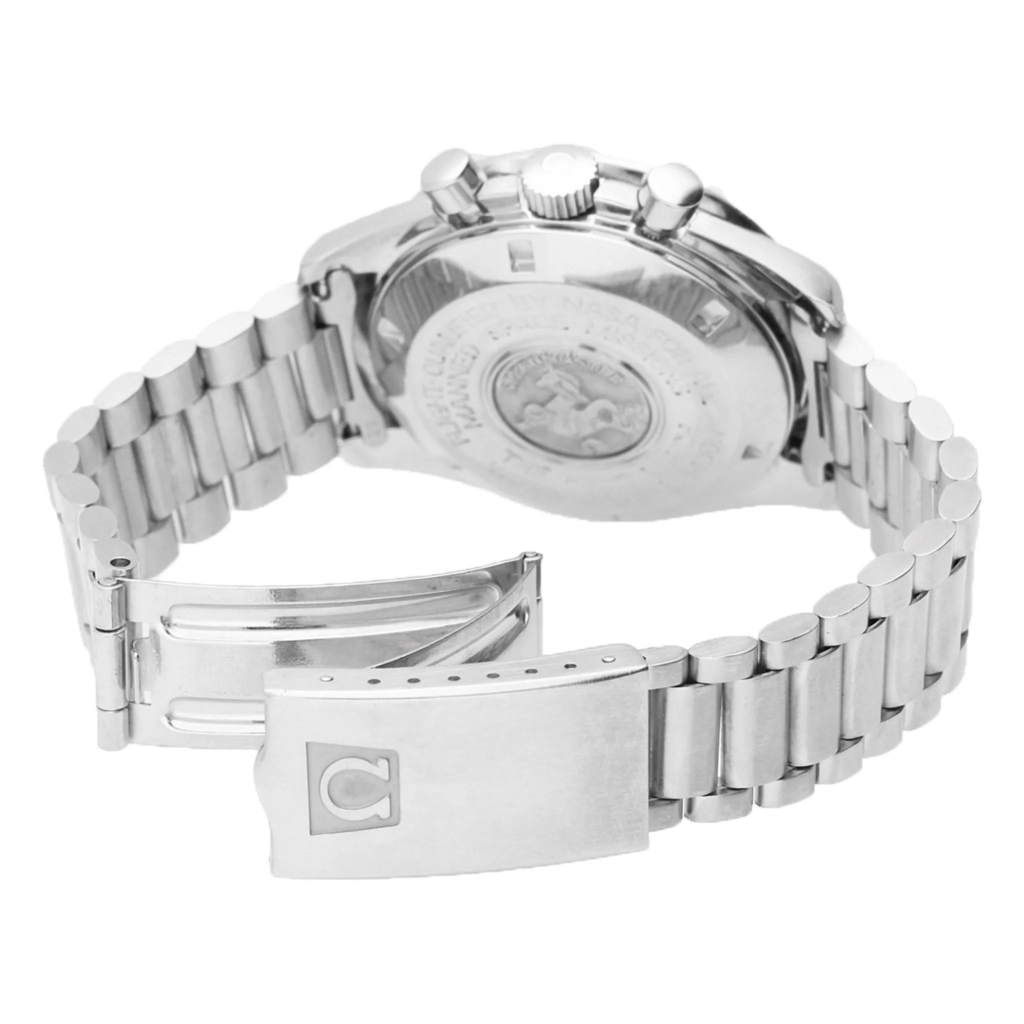 Stainless steel OMEGA ref. 145.022 Speedmaster professional chronograph wristwatch. Made 1977 - Image 4