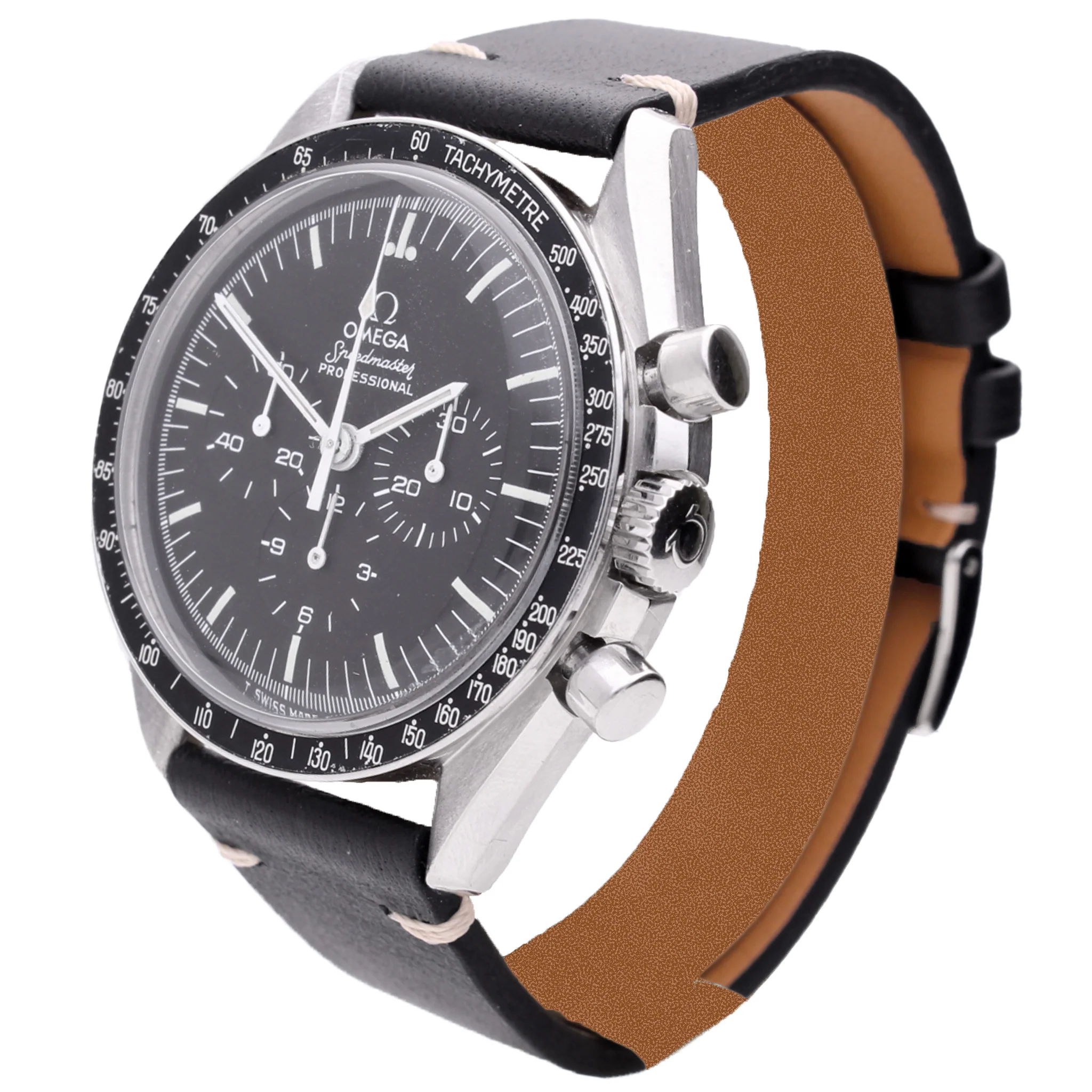 Stainless steel OMEGA ref. 145.0022 Speedmaster Professional chronograph wristwatch. Made 1980 - Image 2