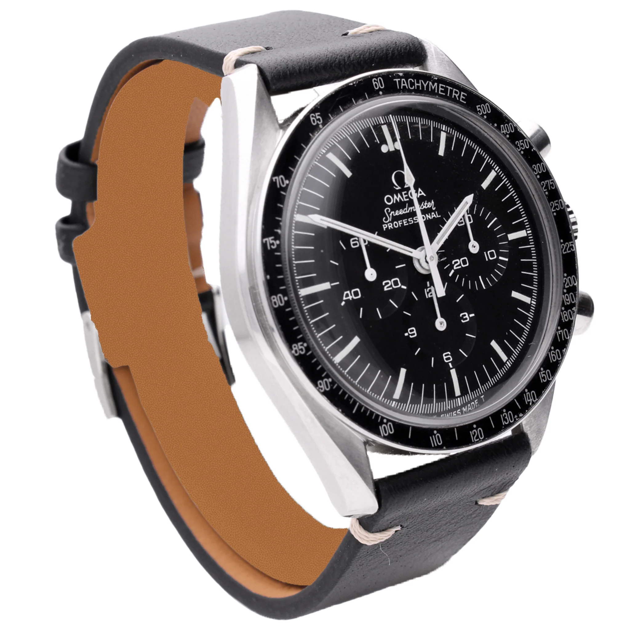 Stainless steel OMEGA ref. 145.0022 Speedmaster Professional chronograph wristwatch. Made 1980 - Image 3