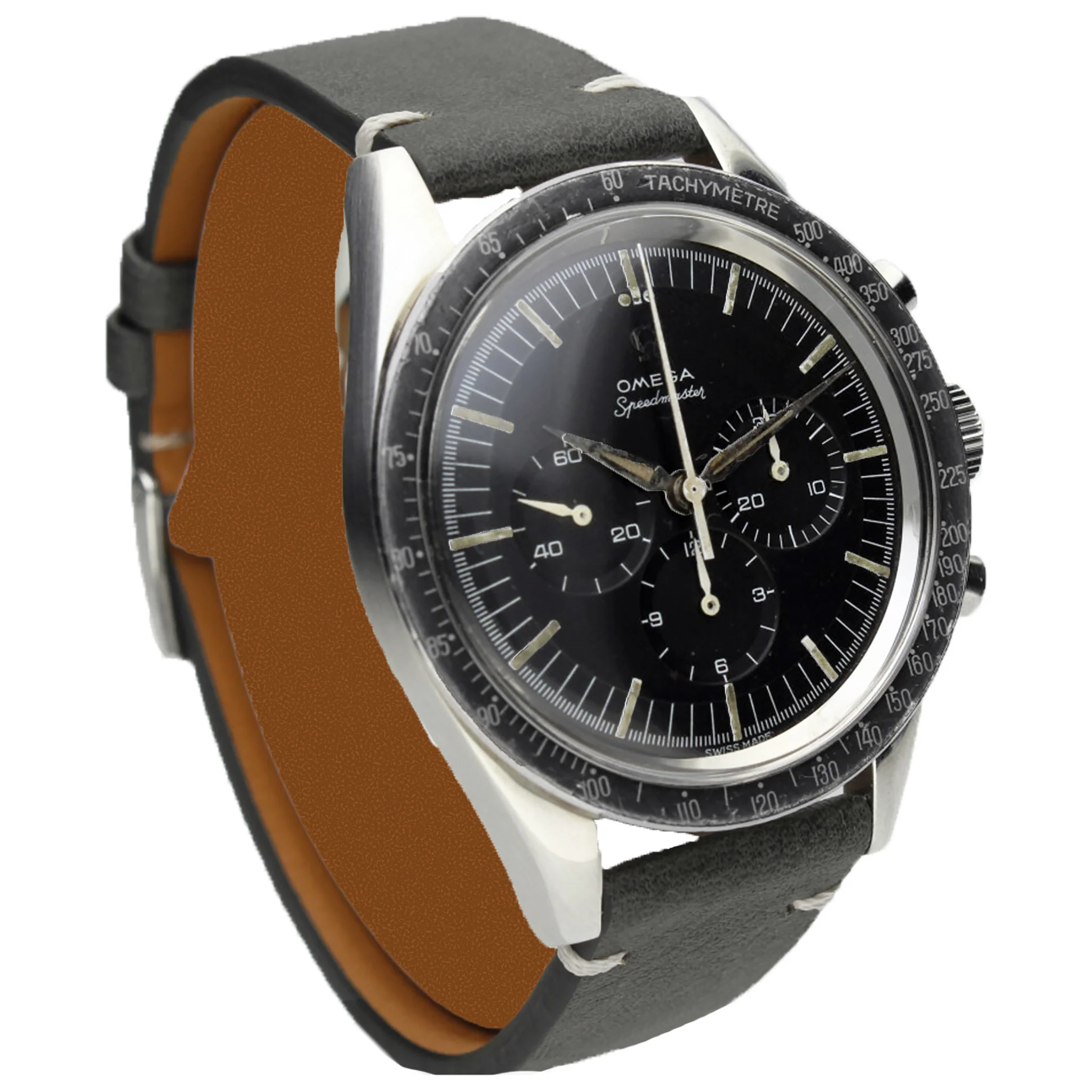 Stainless steel OMEGA ref. 2998-3 Speedmaster chronograph wristwatch. Made 1963 - Image 3