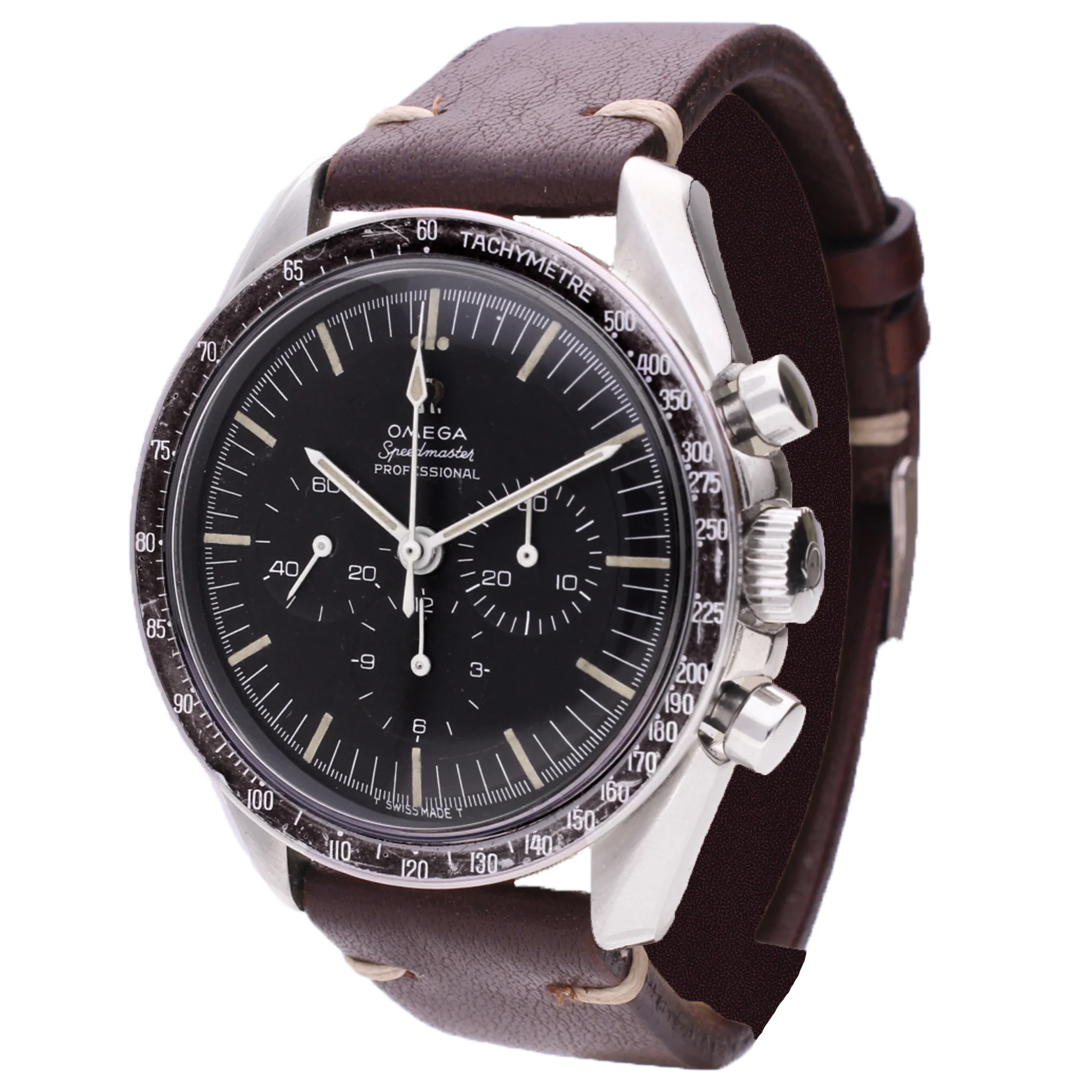 Stainless steel OMEGA ref. 105.012 Speedmaster Professional chronograph wristwatch. Made 1967 - Image 2