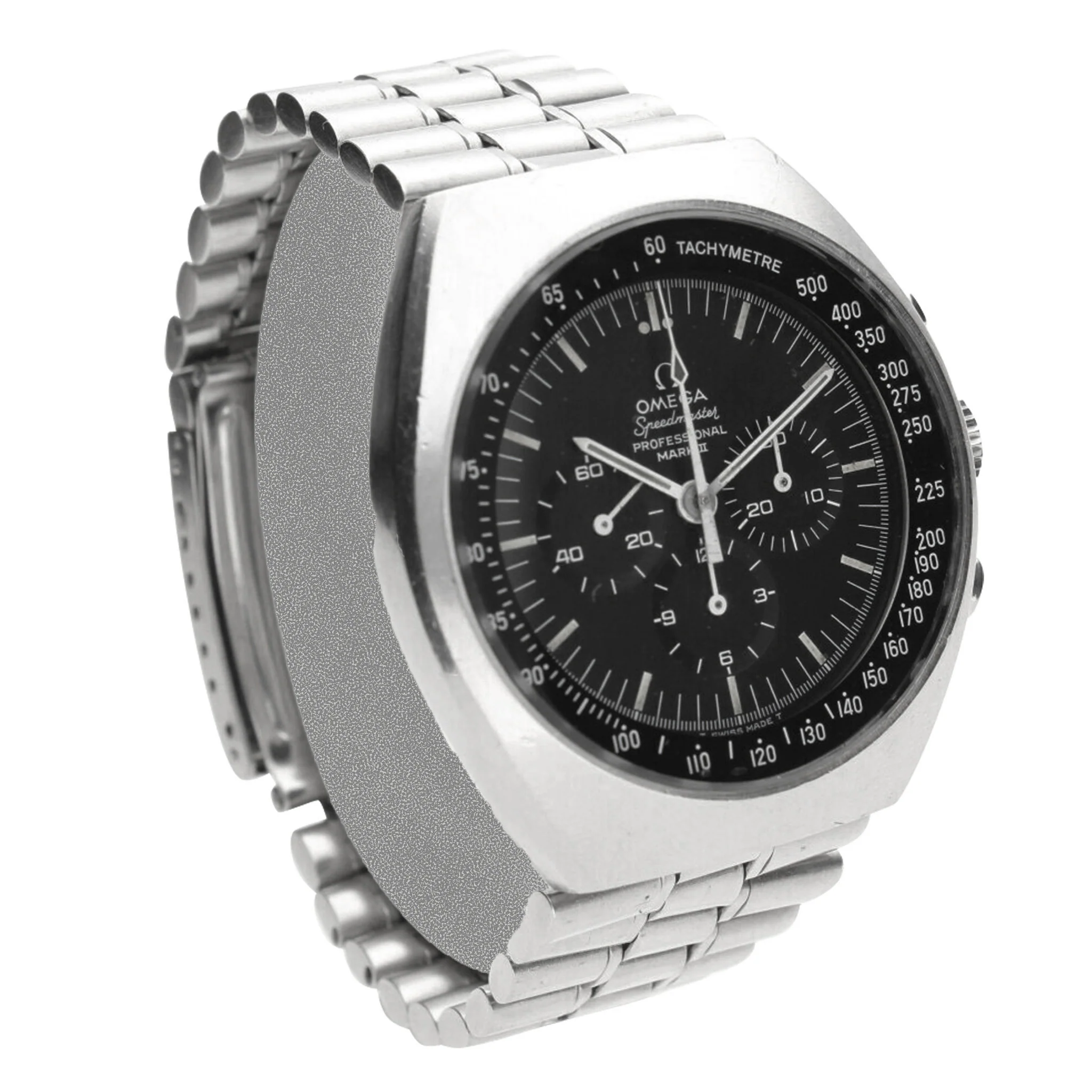 Stainless steel OMEGA Speedmaster Mark II Professional chronograph wristwatch. Made 1970 - Image 3