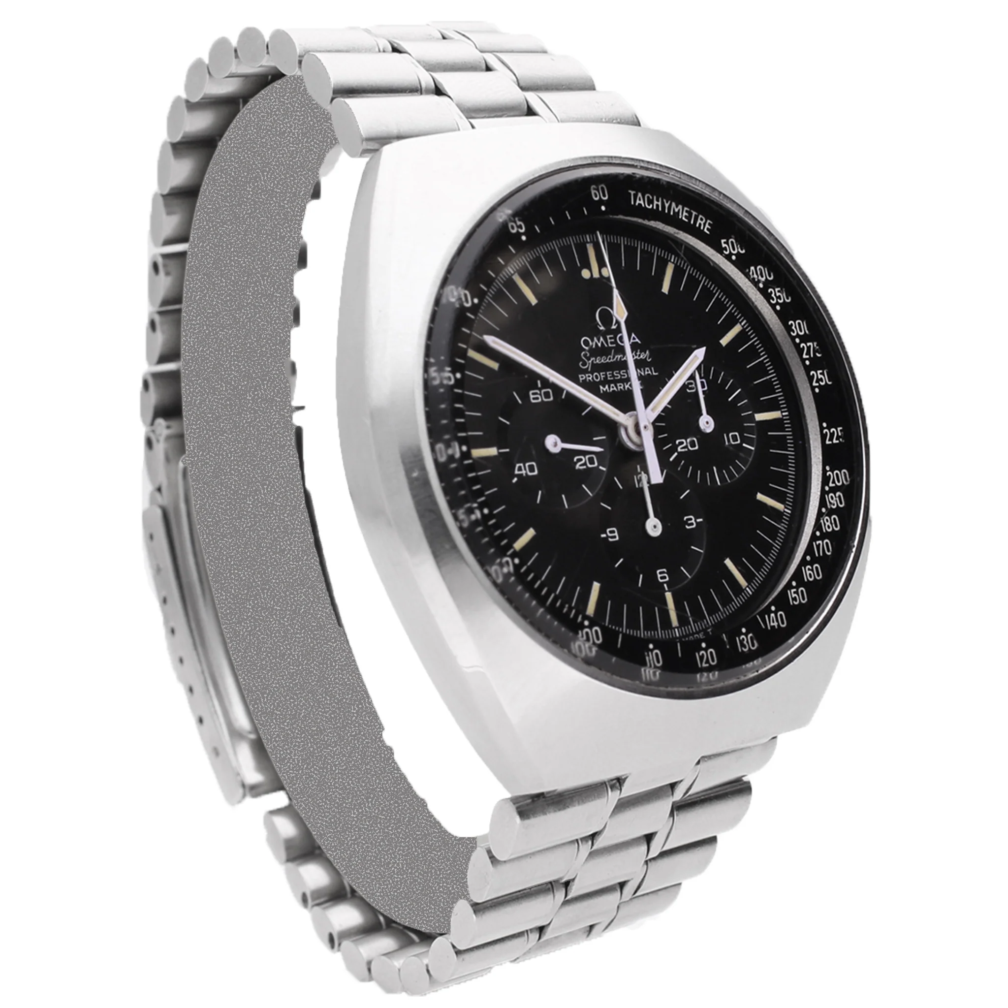 Stainless steel OMEGA Speedmaster Mark II Professional chronograph wristwatch. Made 1970 - Image 3