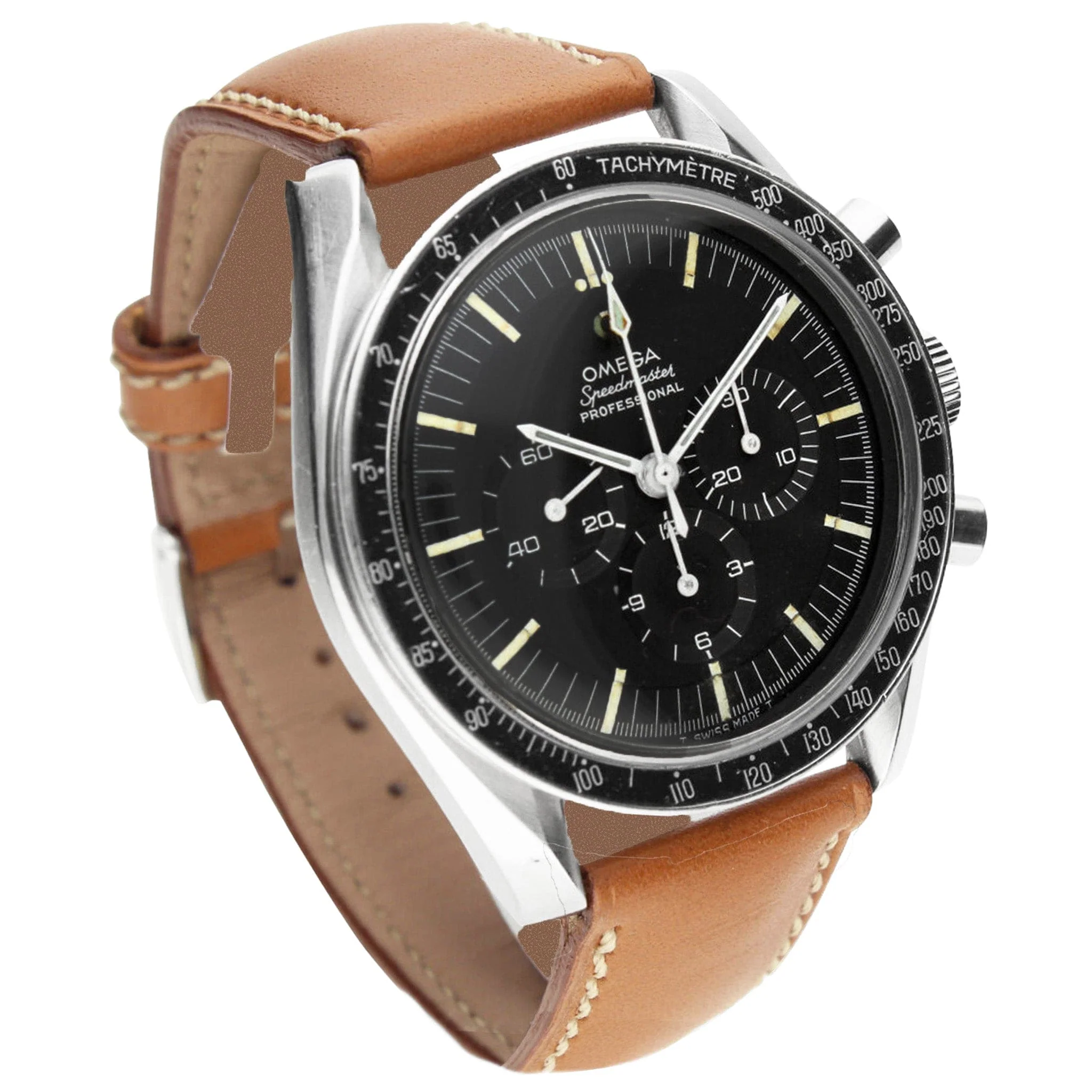 Stainless steel OMEGA ref. ST 105.012 Speedmaster wristwatch. Made 1967 - Image 3